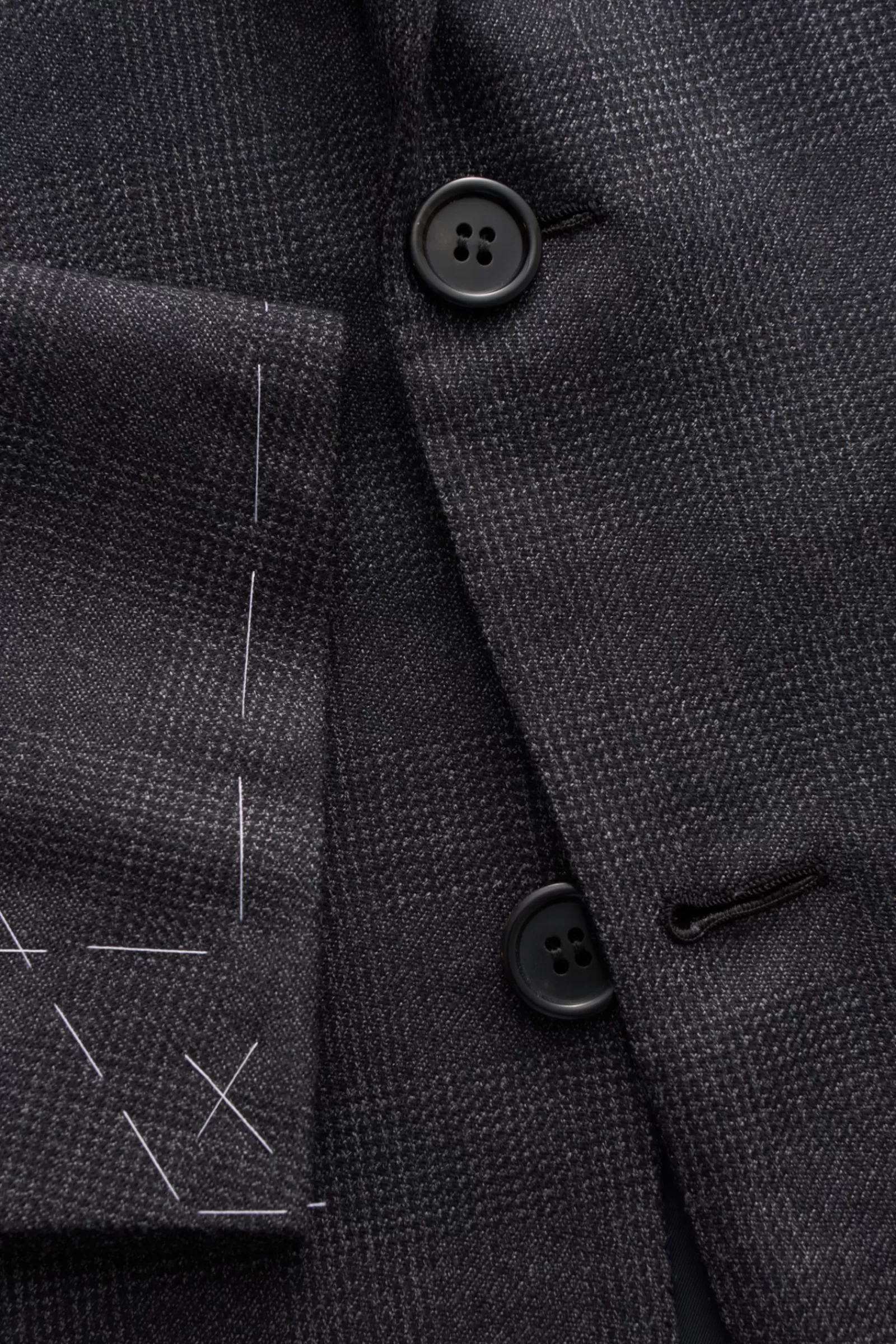 Suit 'Brunico' Dark Grey Checked>Brioni Best Sale