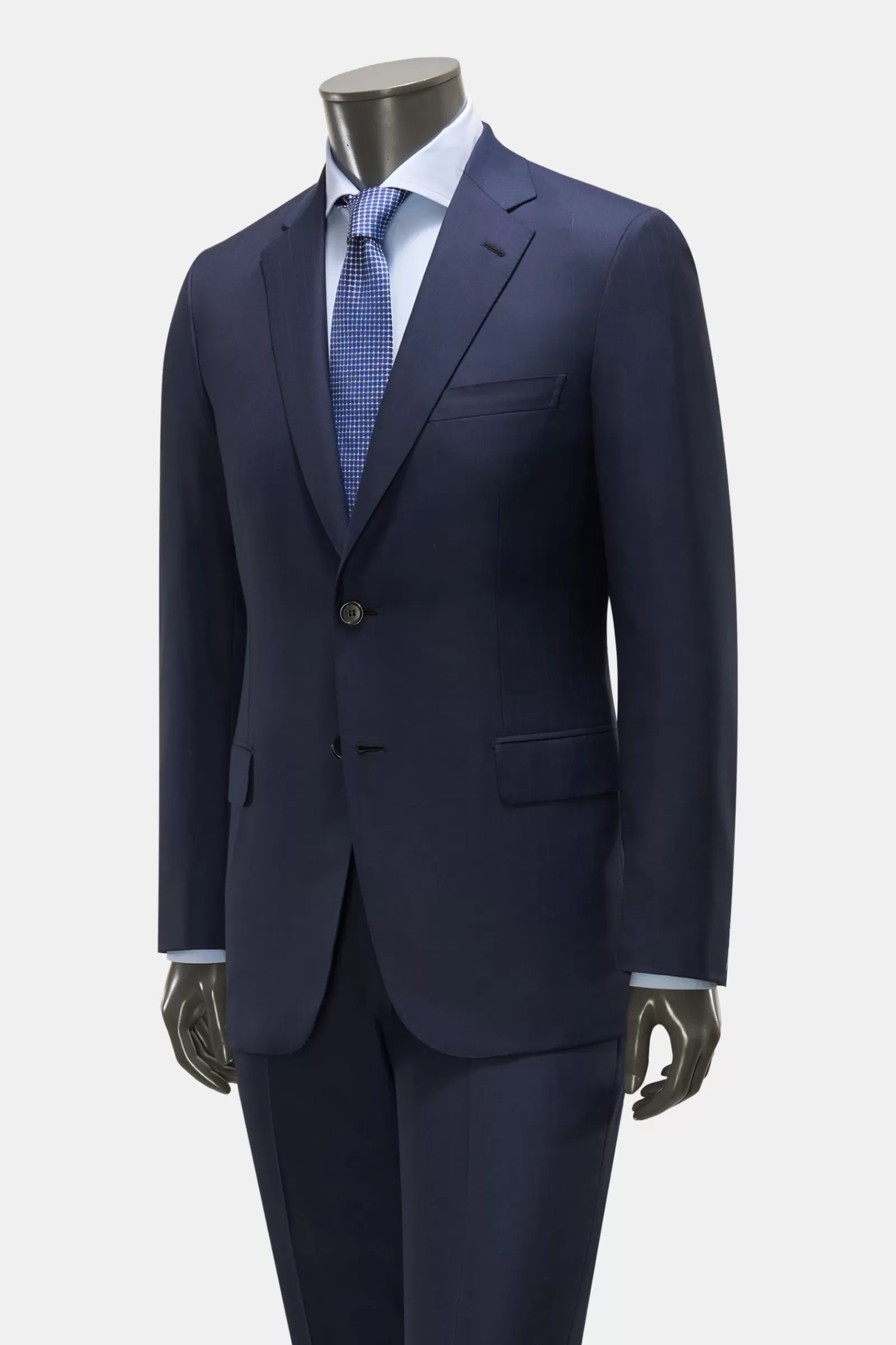 Suit 'Brunico' Navy Striped>Brioni Store