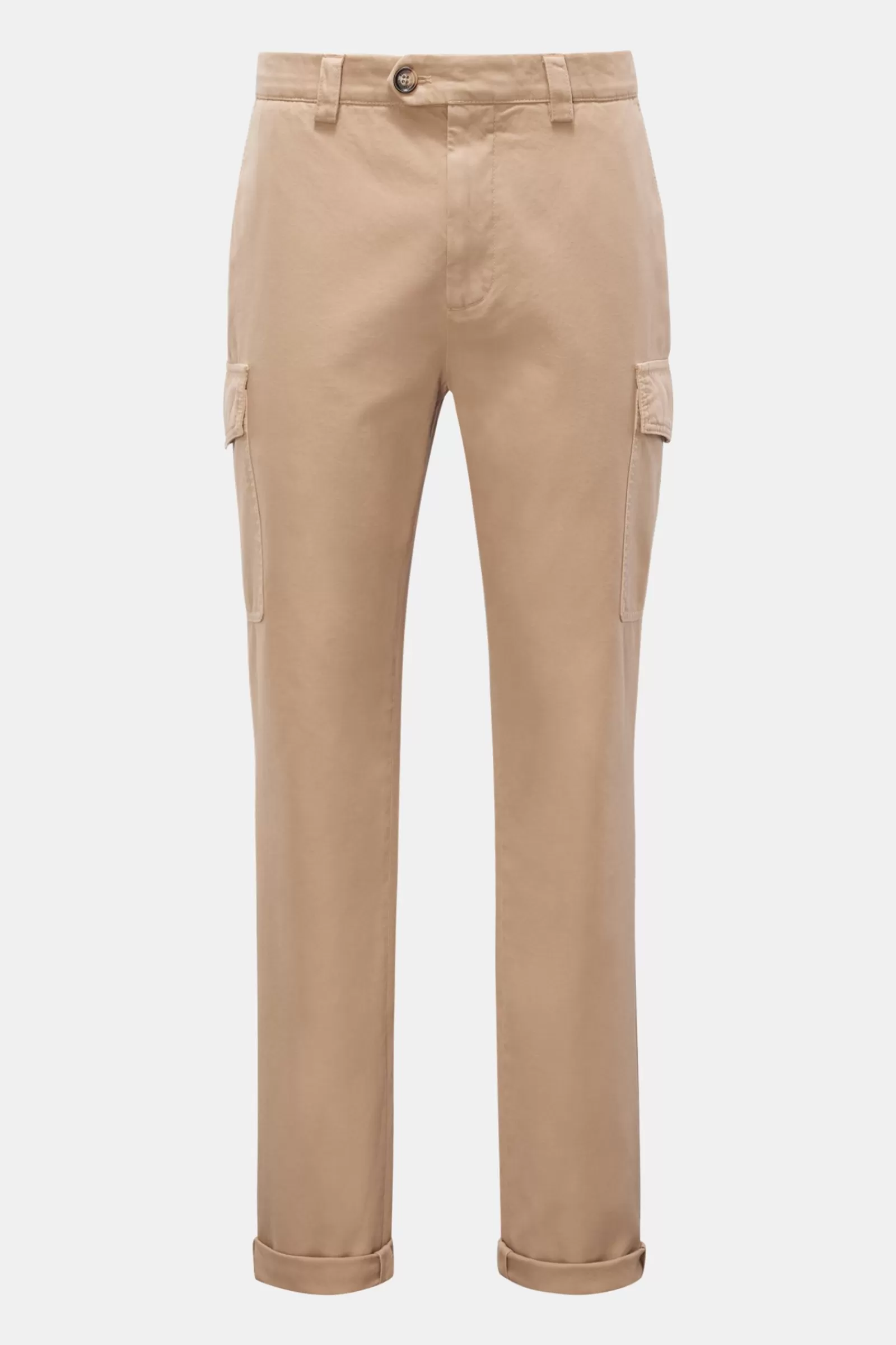 Cargo Trousers 'Leisure Fit' Beige>Brunello Cucinelli Best Sale