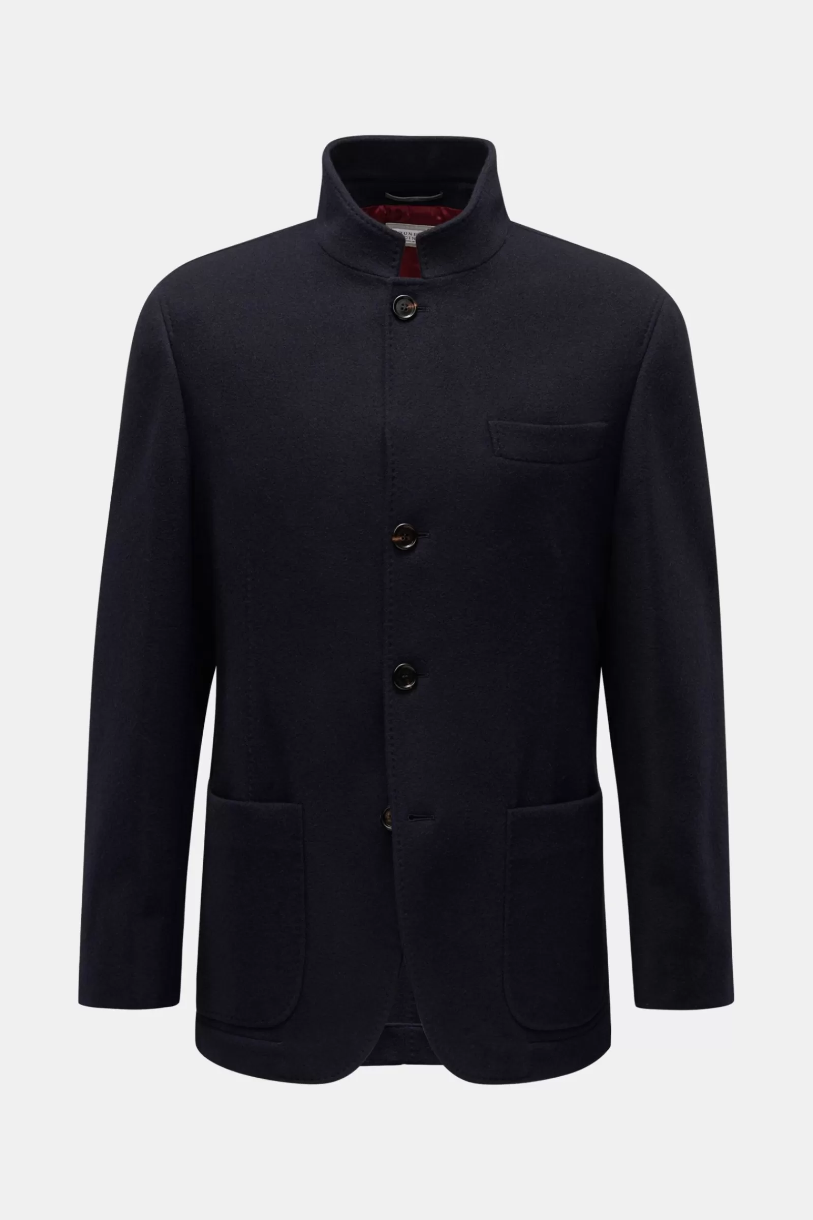 Cashmere Jacke Navy>Brunello Cucinelli Store