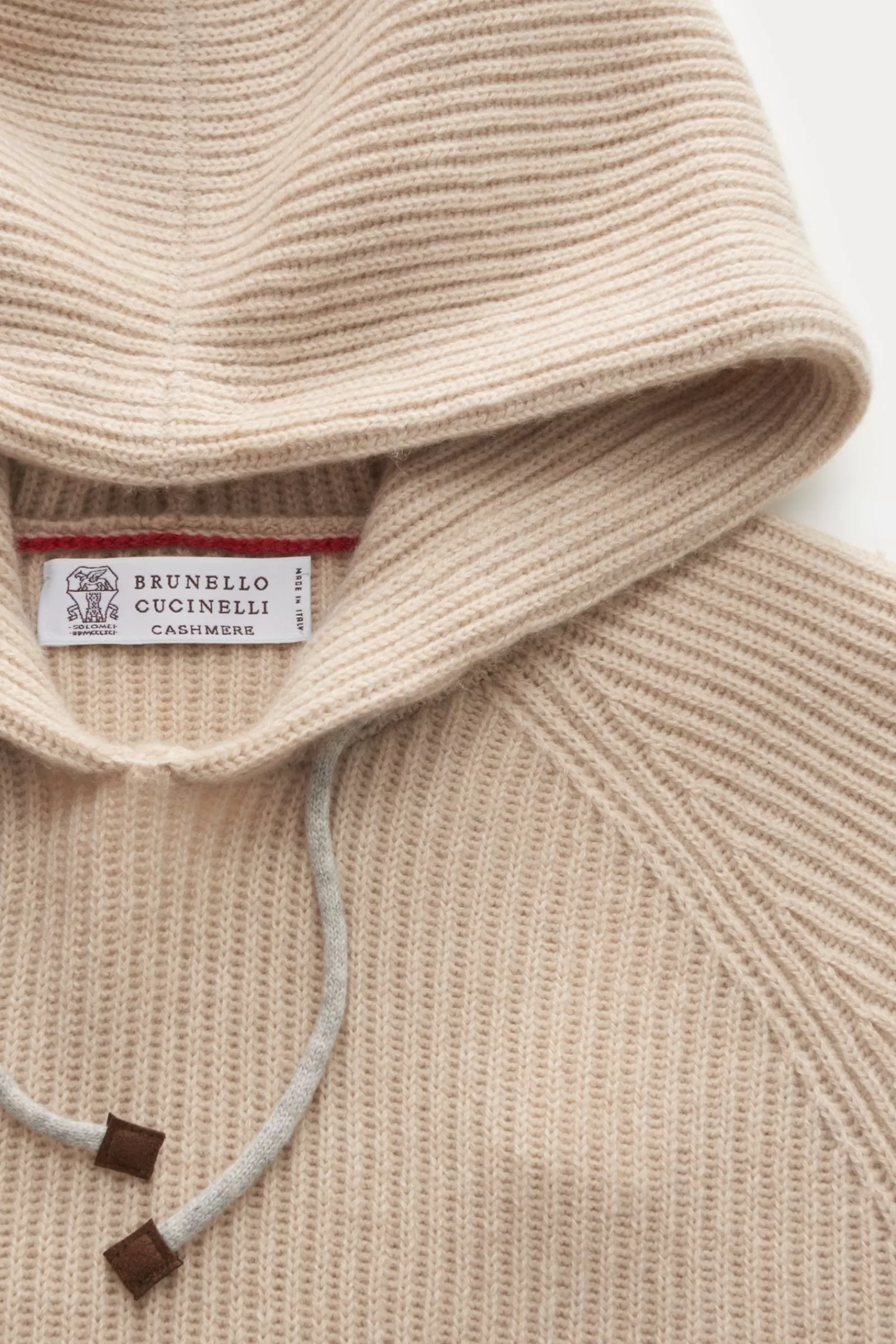 Cashmere Kapuzenpullover Beige^Brunello Cucinelli Fashion