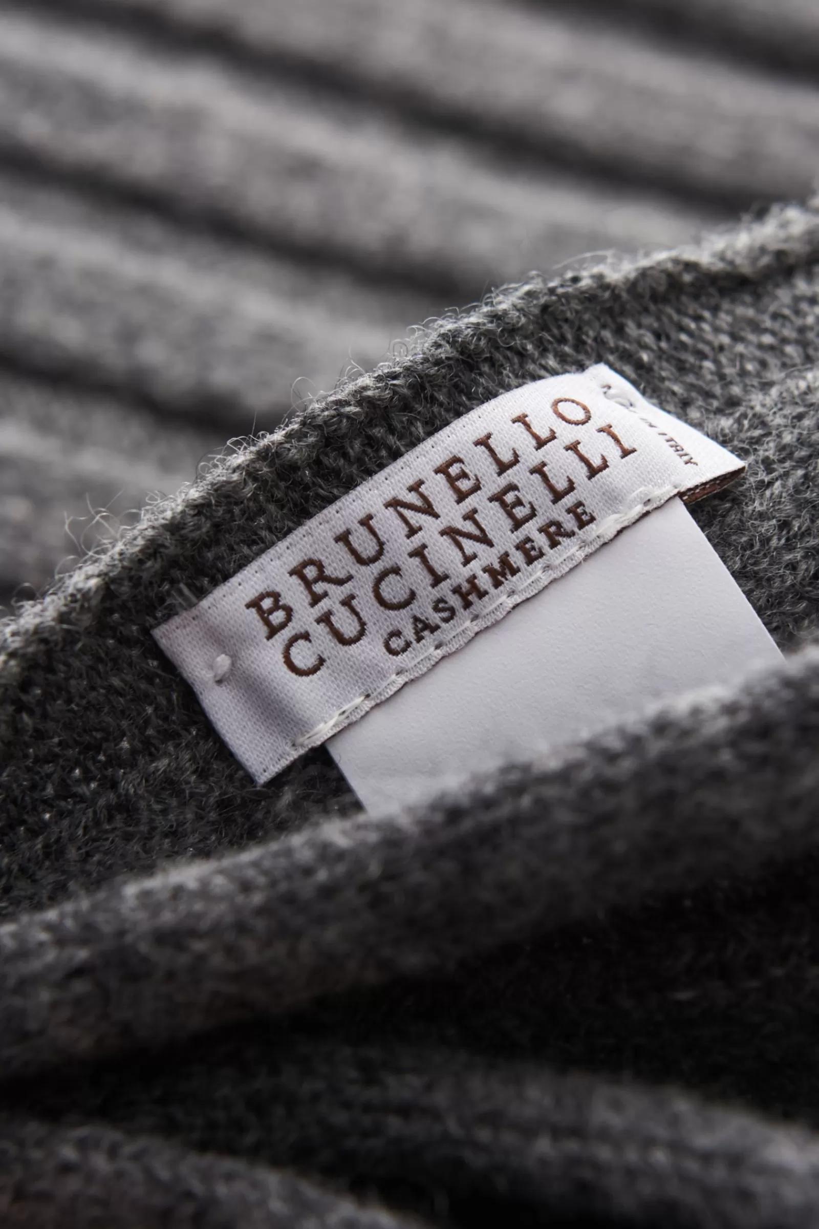 Cashmere Schal Dunkelgrau^Brunello Cucinelli Hot