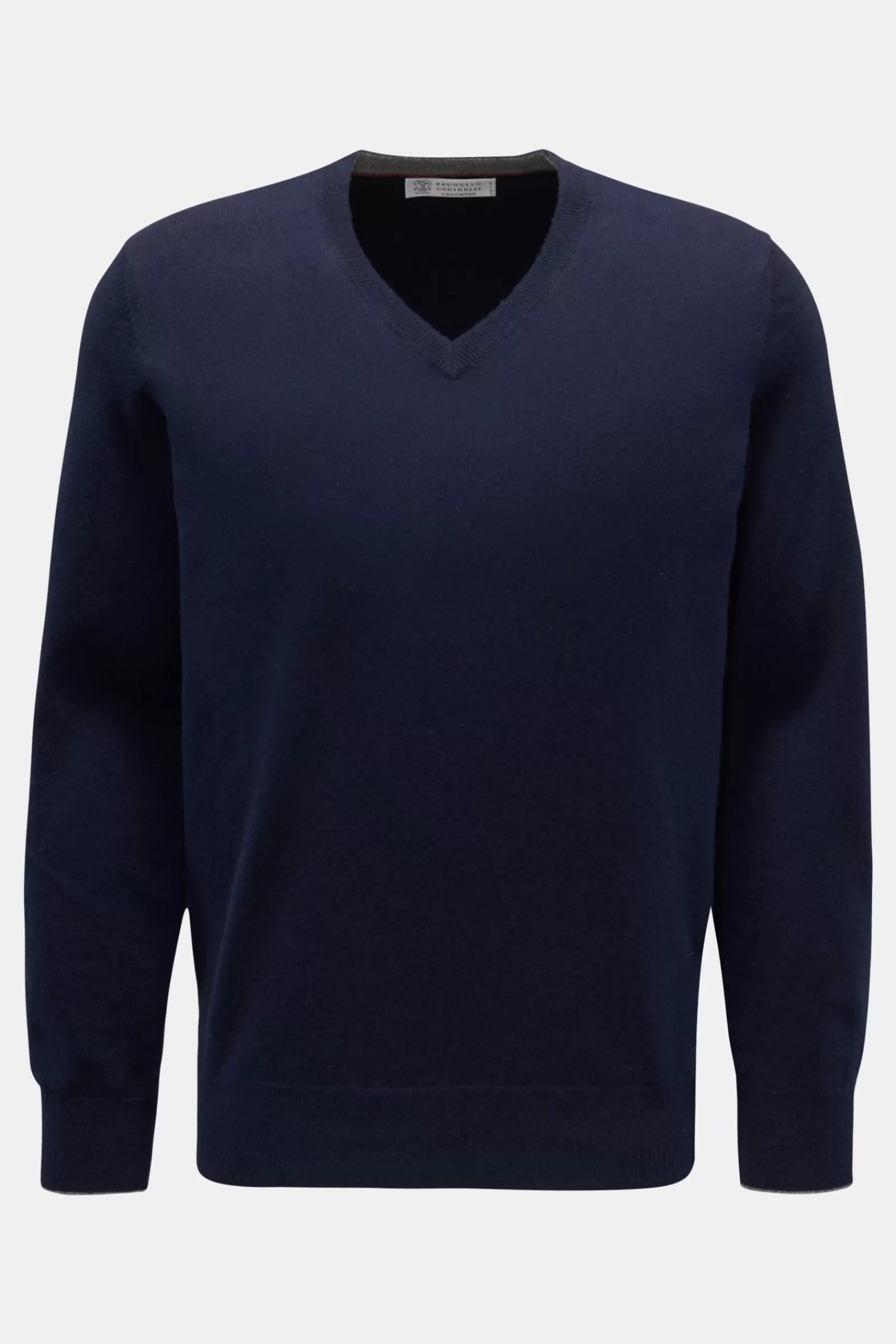 Cashmere V-Neck Jumper Navy^Brunello Cucinelli Cheap