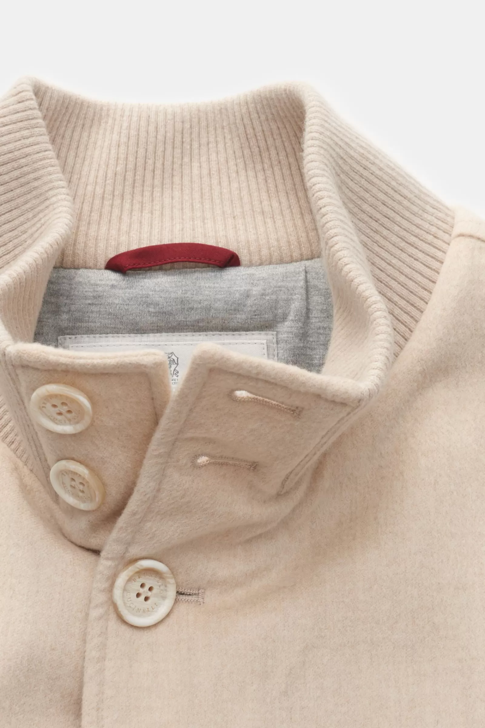 Cashmere Waistcoat Beige>Brunello Cucinelli Clearance