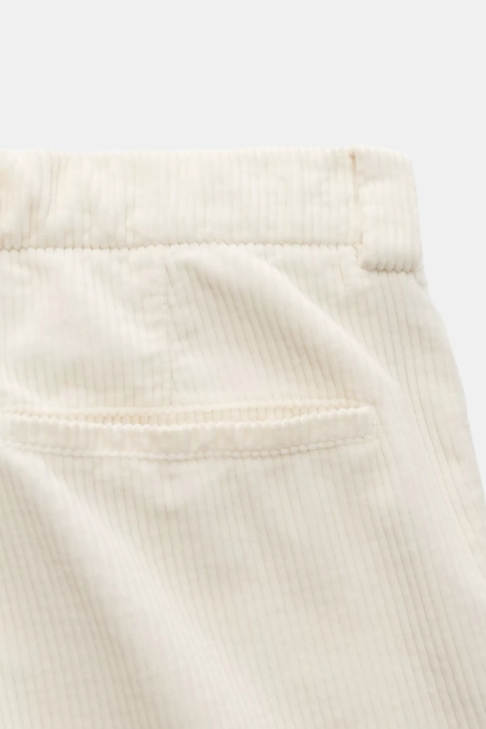 Cordhose 'Leisure Fit' Creme>Brunello Cucinelli Outlet