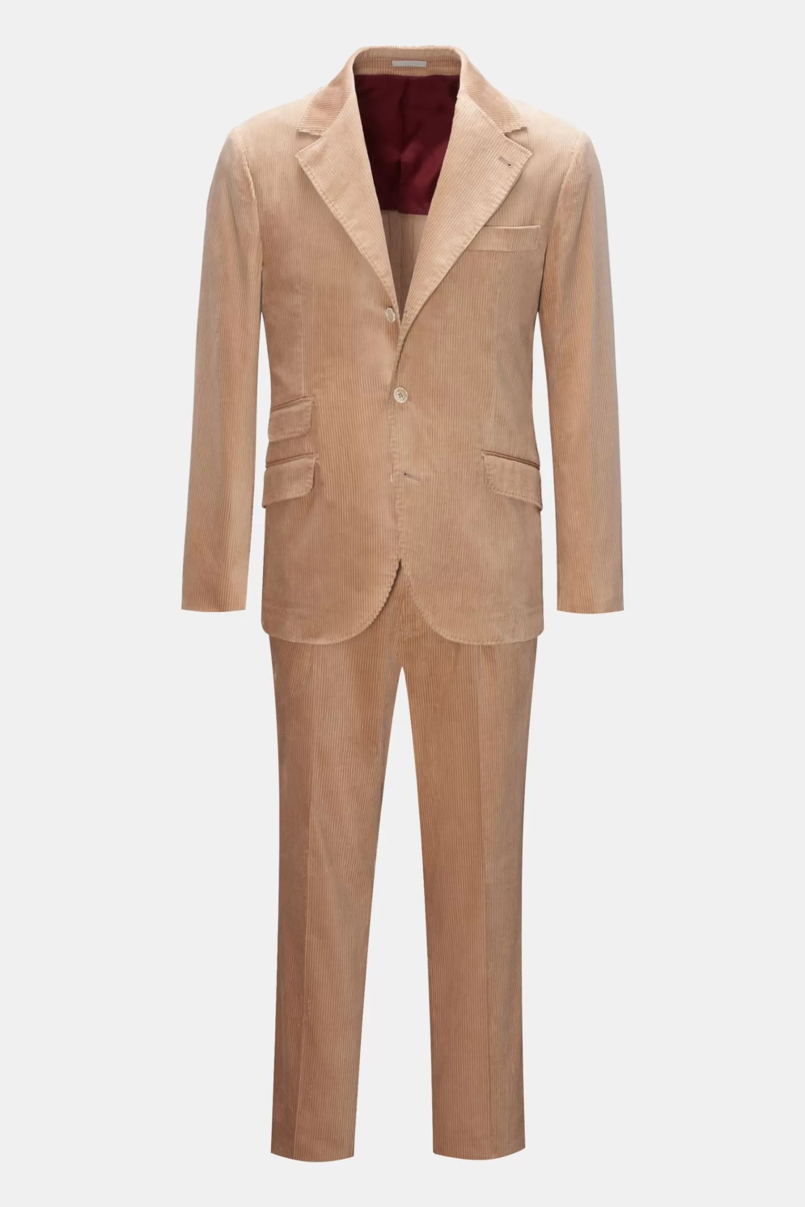 Corduroy Suit Light Brown>Brunello Cucinelli Hot