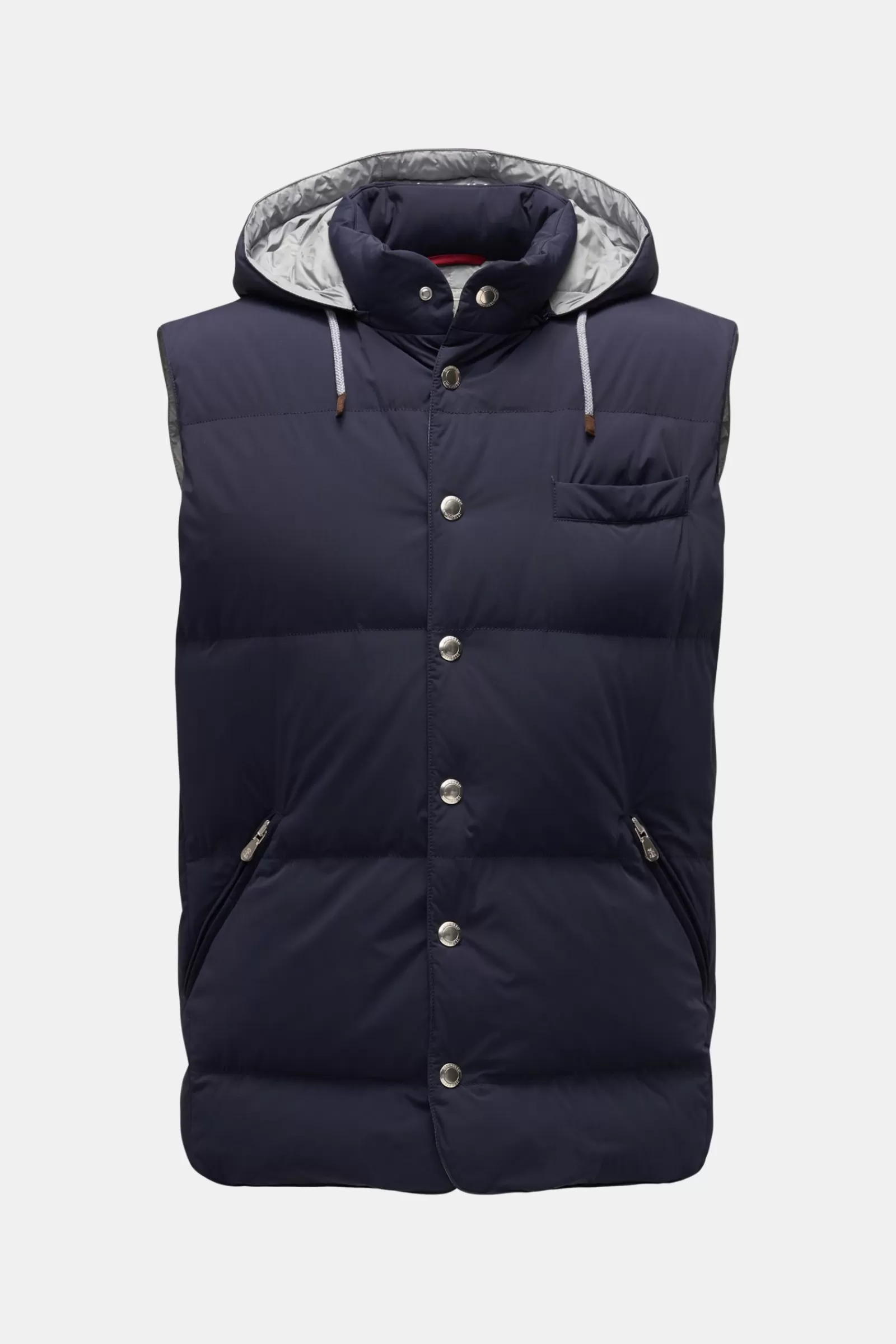 Down Gilet Navy>Brunello Cucinelli Shop