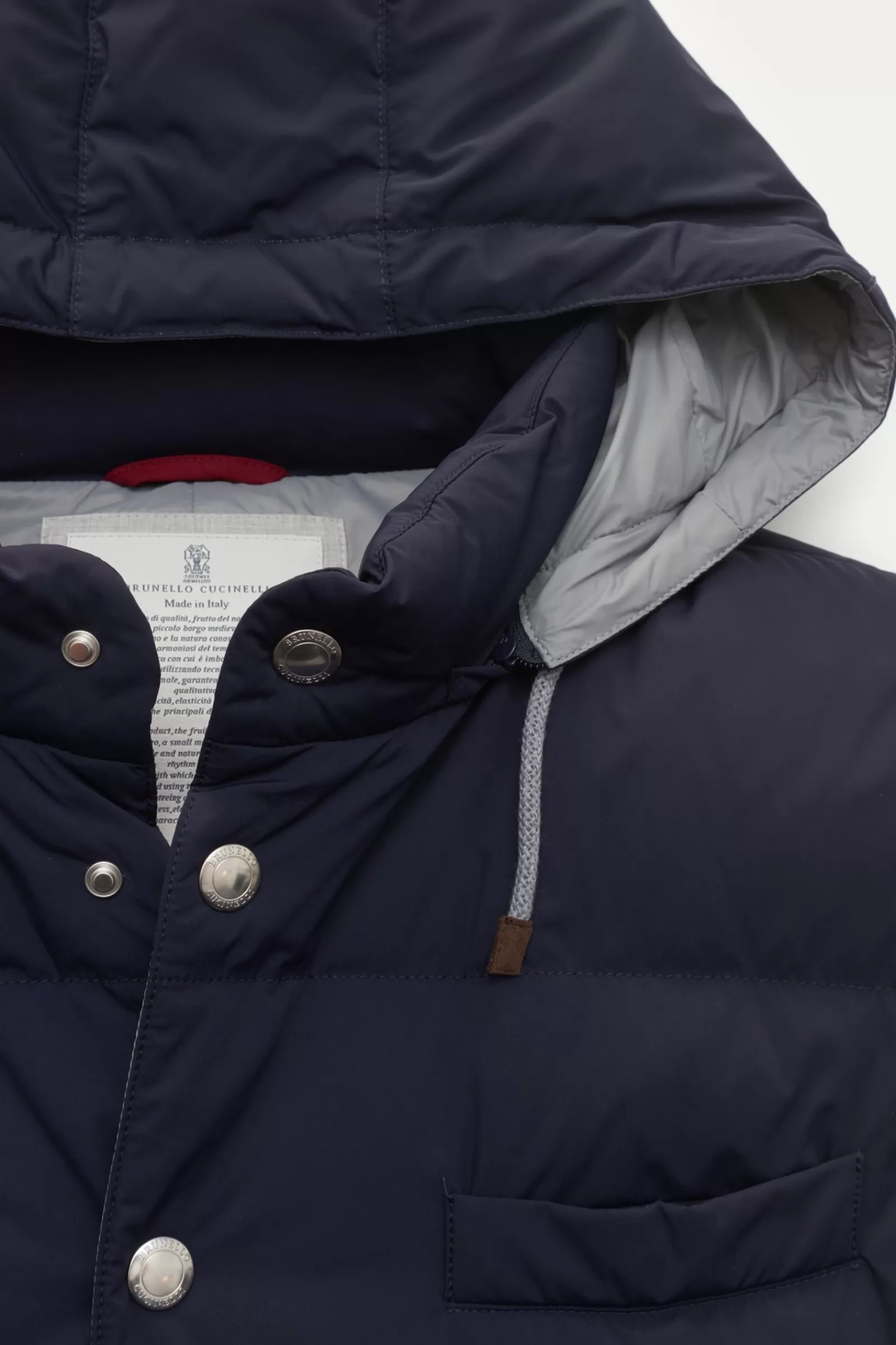 Down Gilet Navy>Brunello Cucinelli Shop