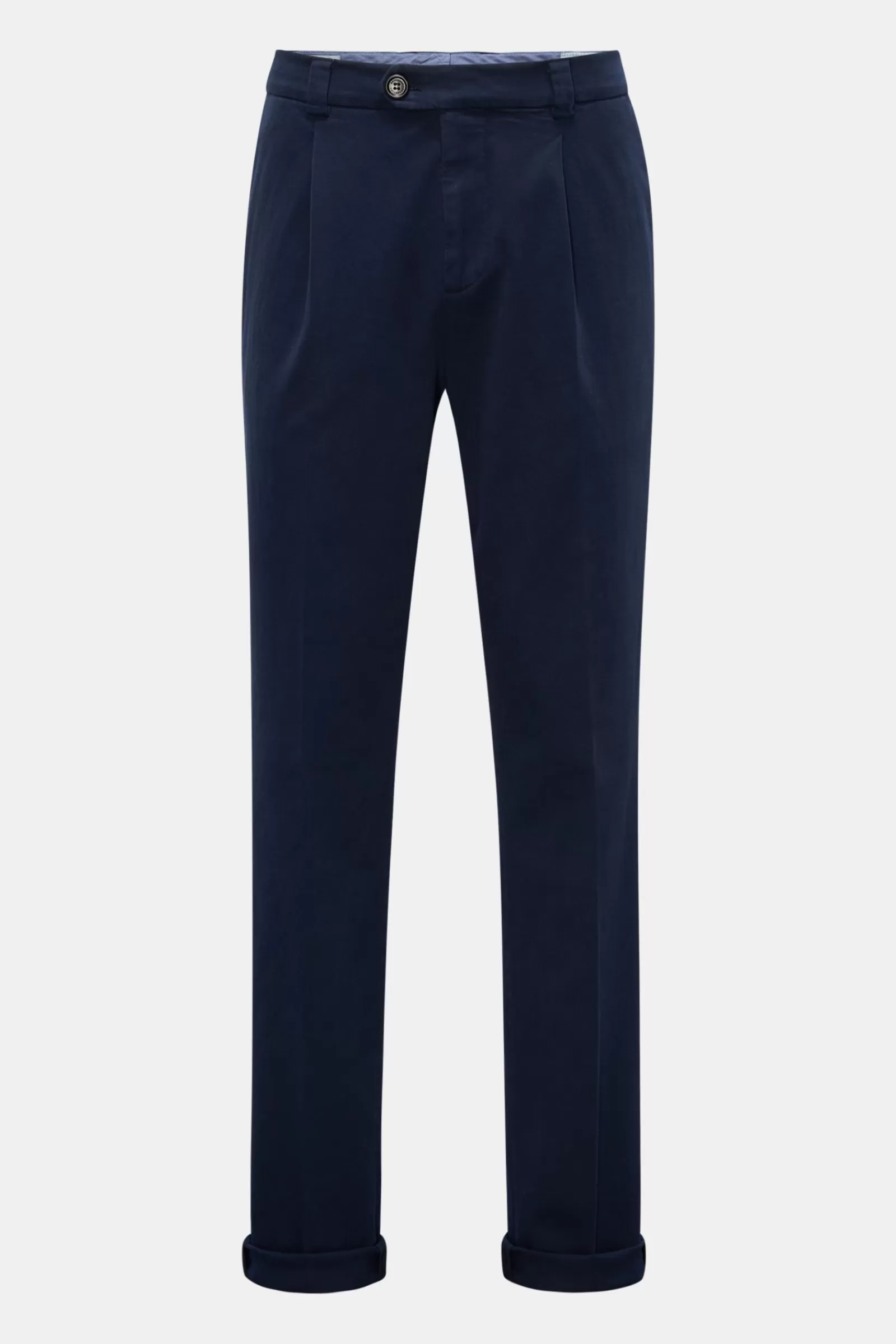 Hose 'Leisure Fit' Navy>Brunello Cucinelli Best Sale