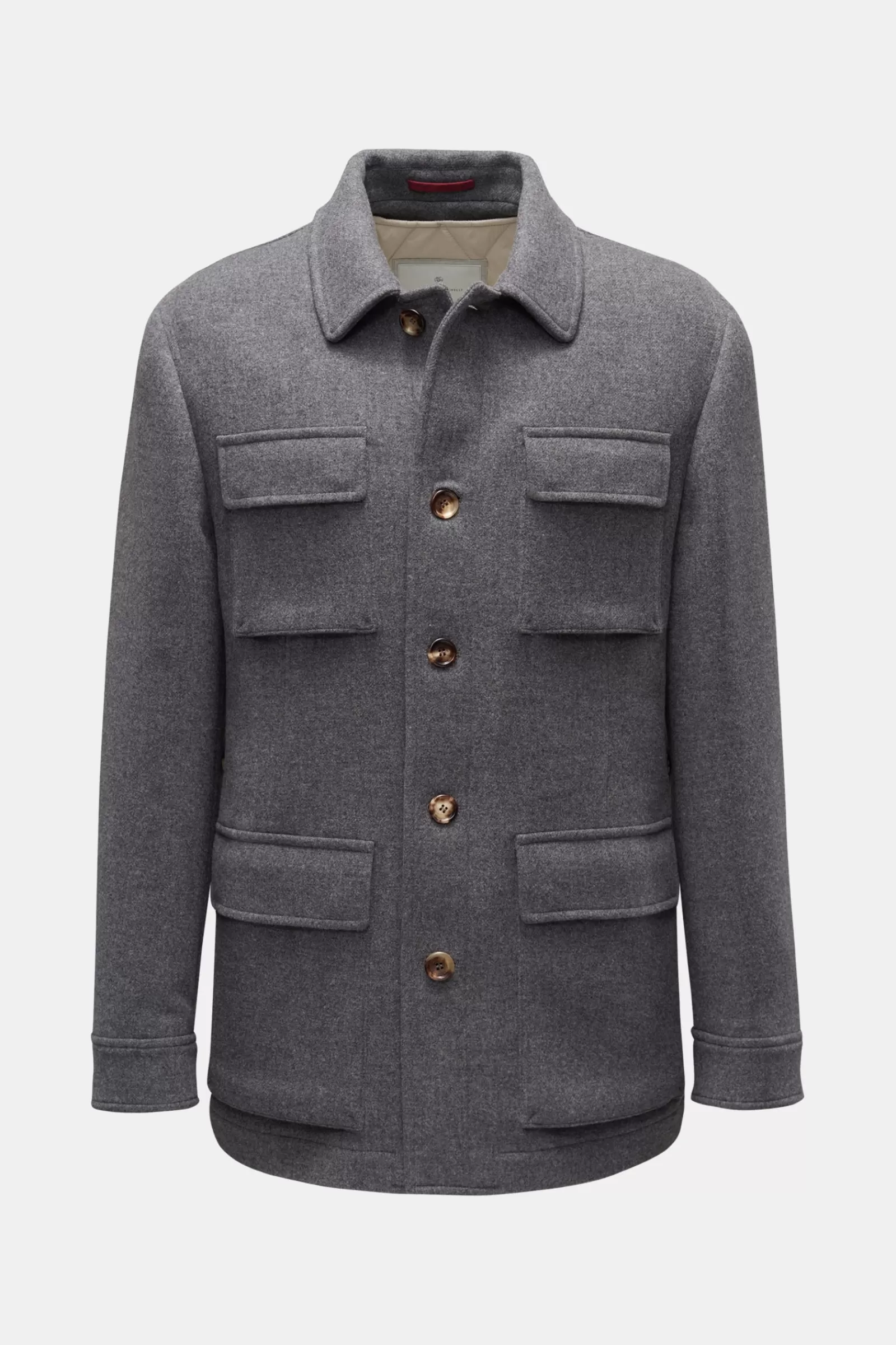 Jacke Grau>Brunello Cucinelli Fashion