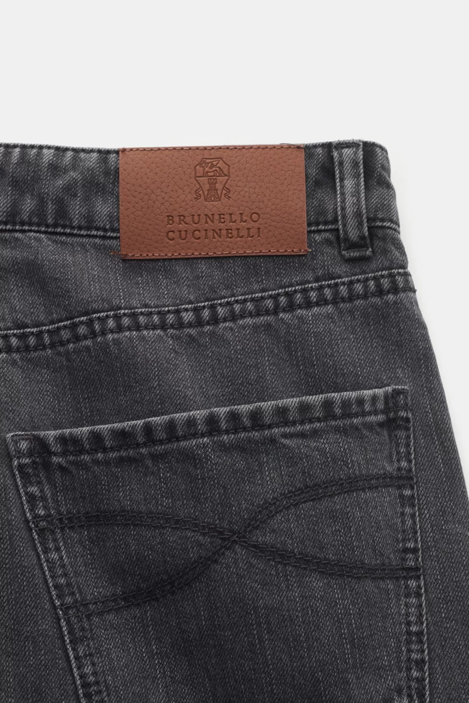 Jeans 'Leisure Fit' Dunkelgrau>Brunello Cucinelli Store