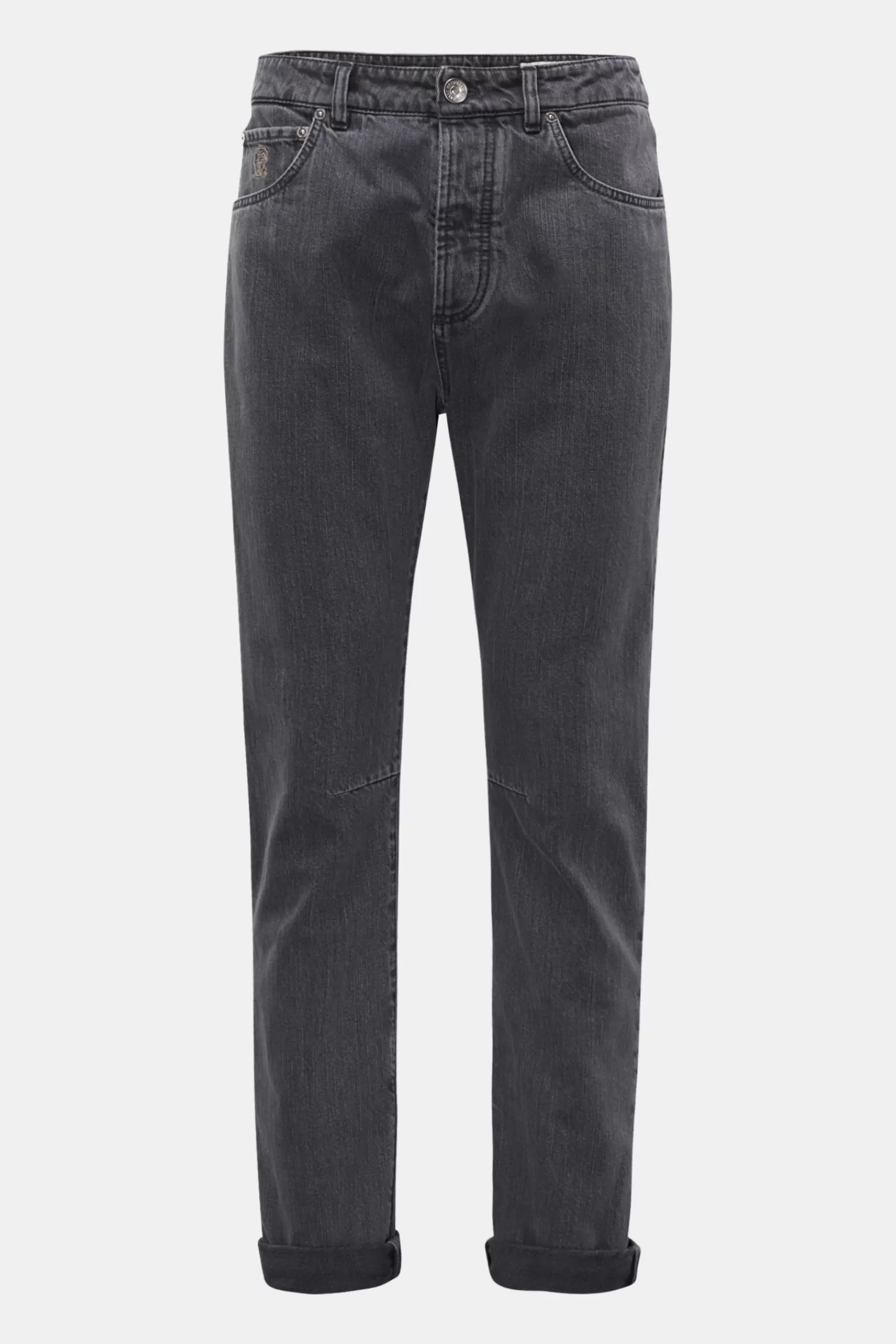 Jeans 'Leisure Fit' Dunkelgrau>Brunello Cucinelli Store