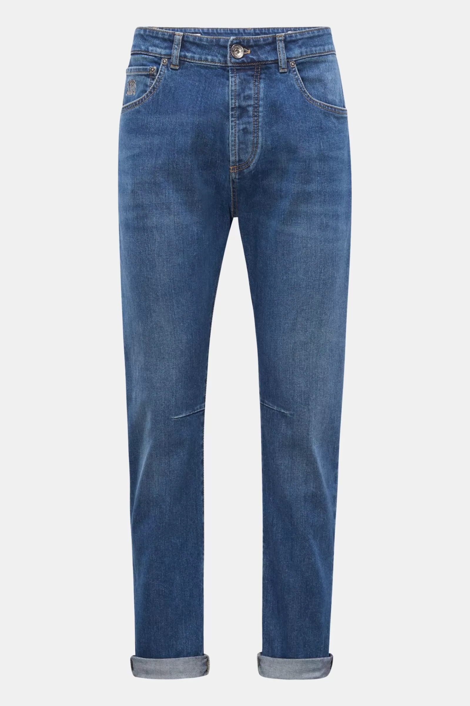 Jeans 'Leisure Fit' Graublau>Brunello Cucinelli Best