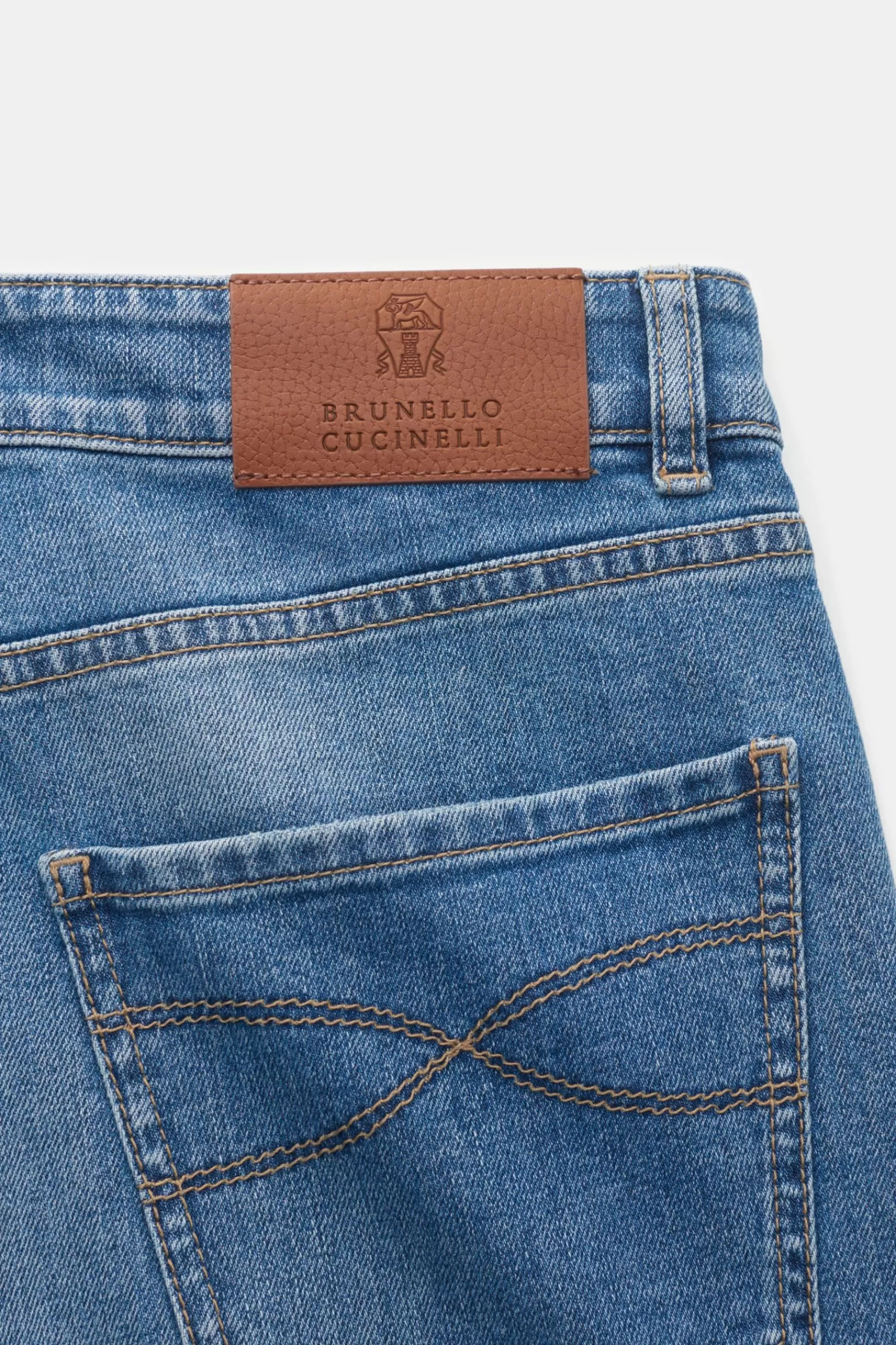 Jeans 'Leisure Fit' Smoky Blue>Brunello Cucinelli Cheap