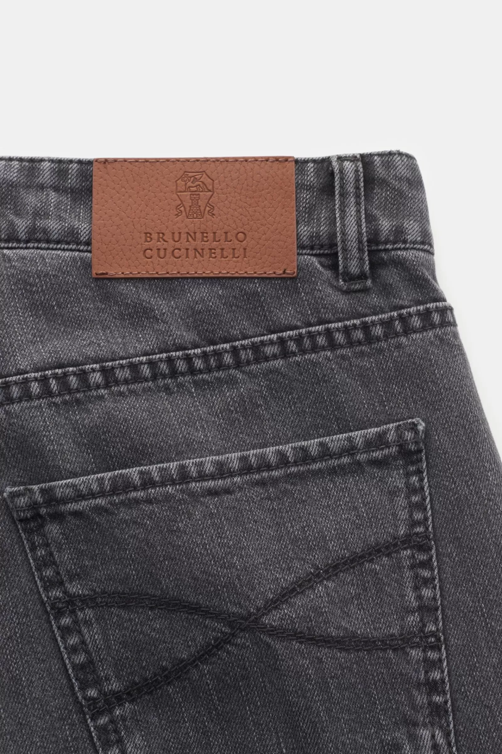 Jeans 'Traditional Fit' Dunkelgrau>Brunello Cucinelli Fashion