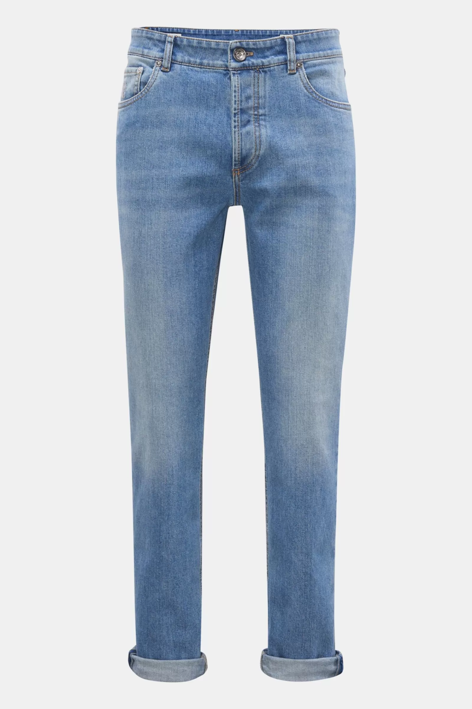 Jeans 'Traditional Fit' Light Blue>Brunello Cucinelli Outlet