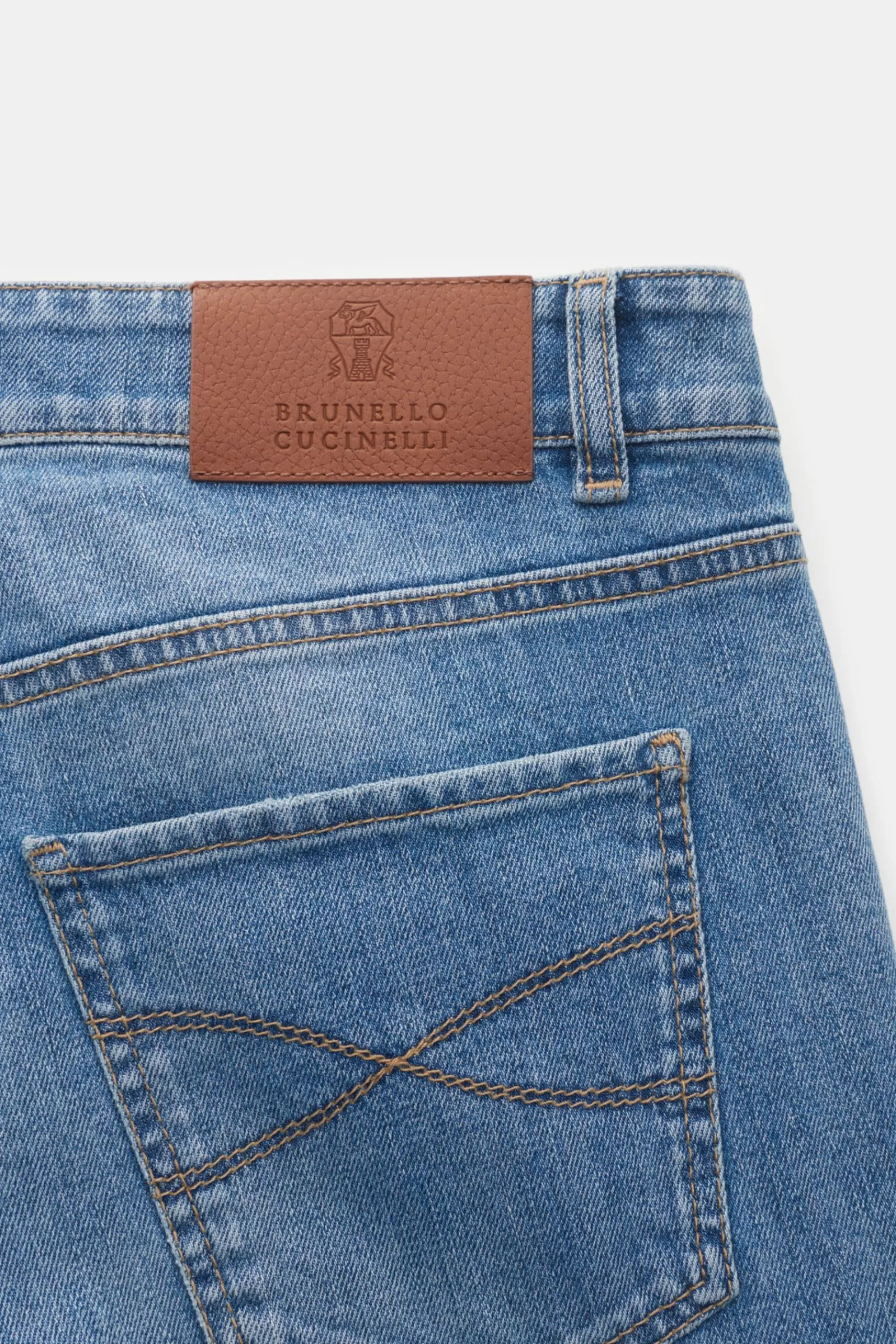 Jeans 'Traditional Fit' Light Blue>Brunello Cucinelli Outlet