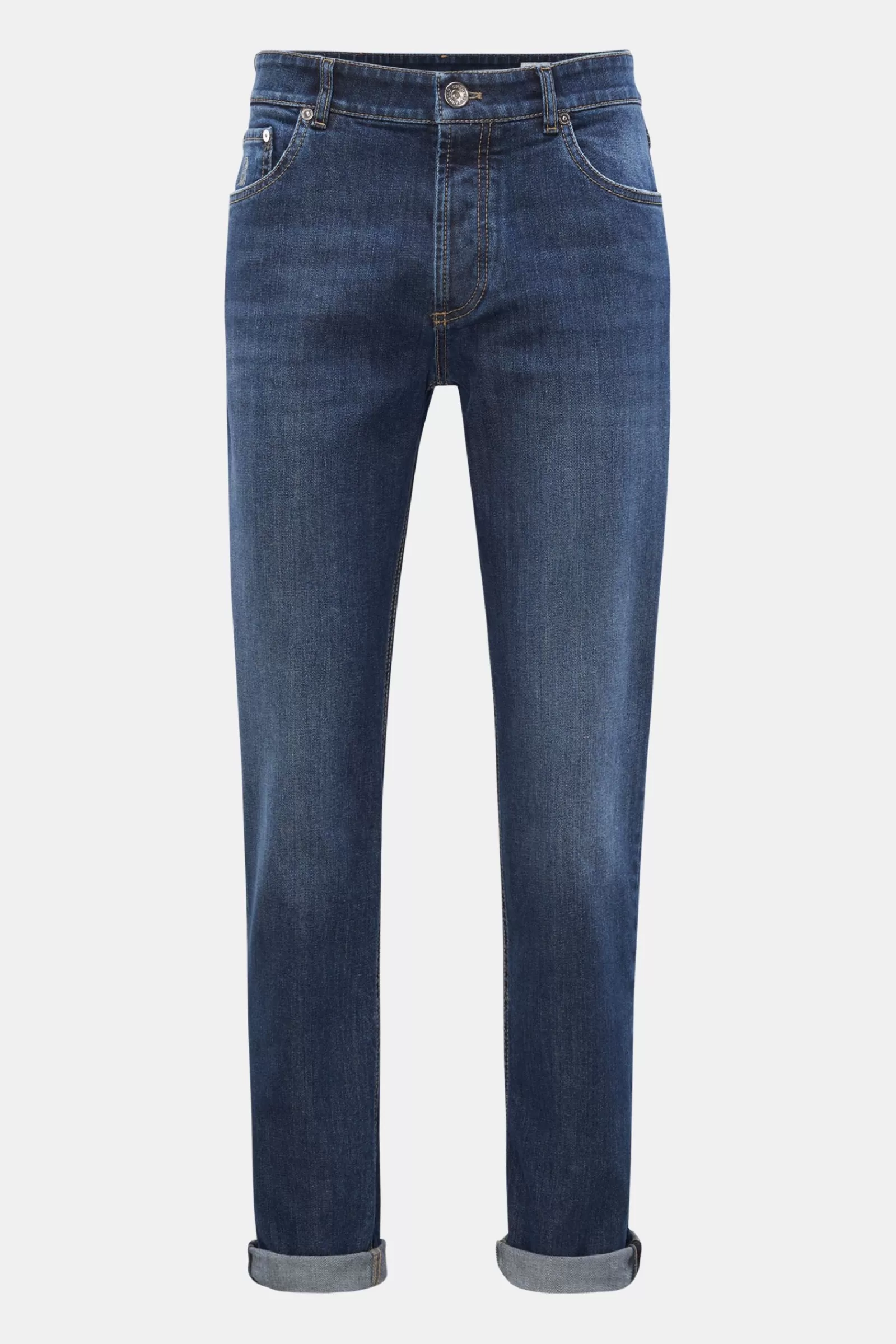 Jeans 'Traditional Fit' Navy>Brunello Cucinelli Fashion