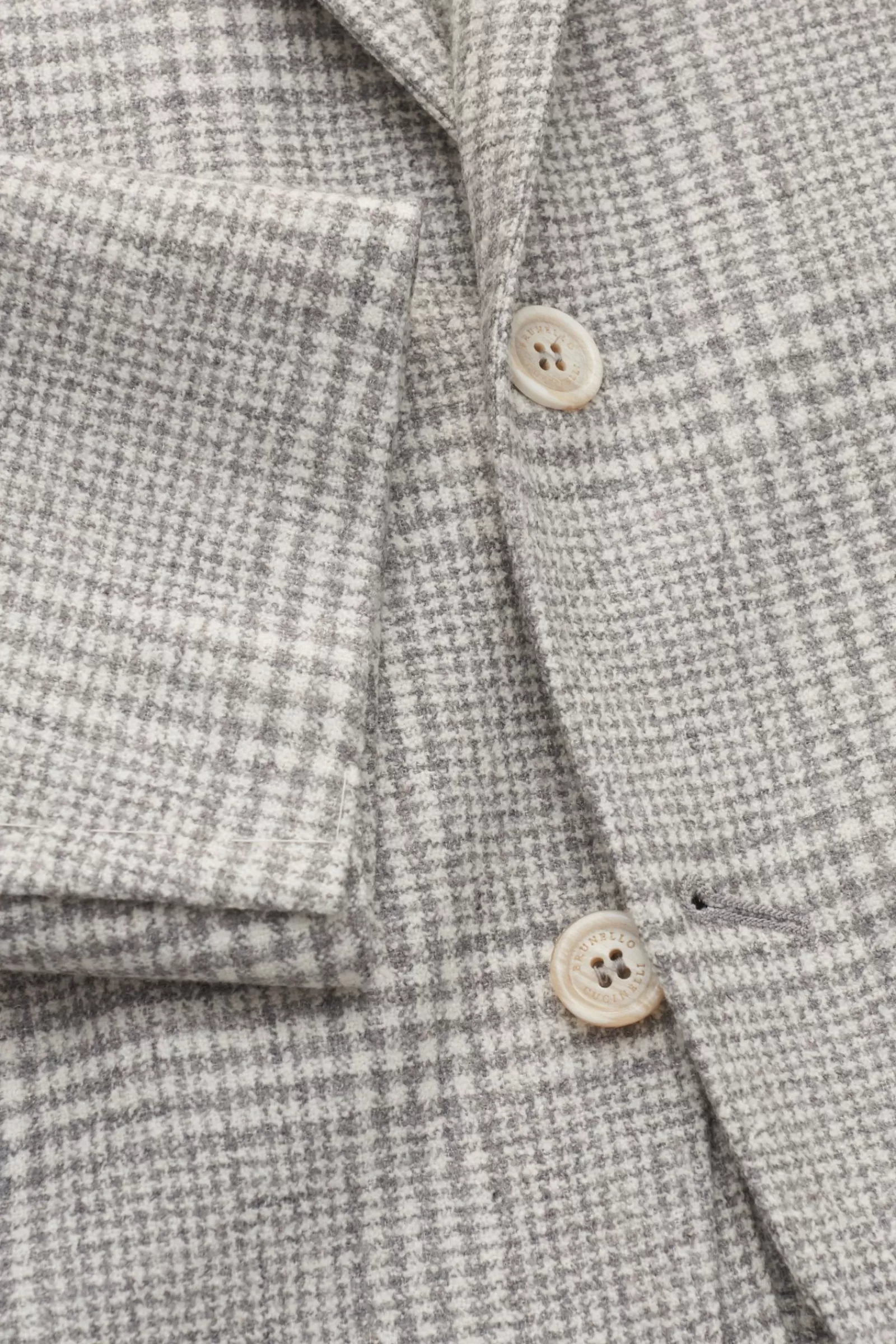 Suit Grey/White Checked>Brunello Cucinelli Discount