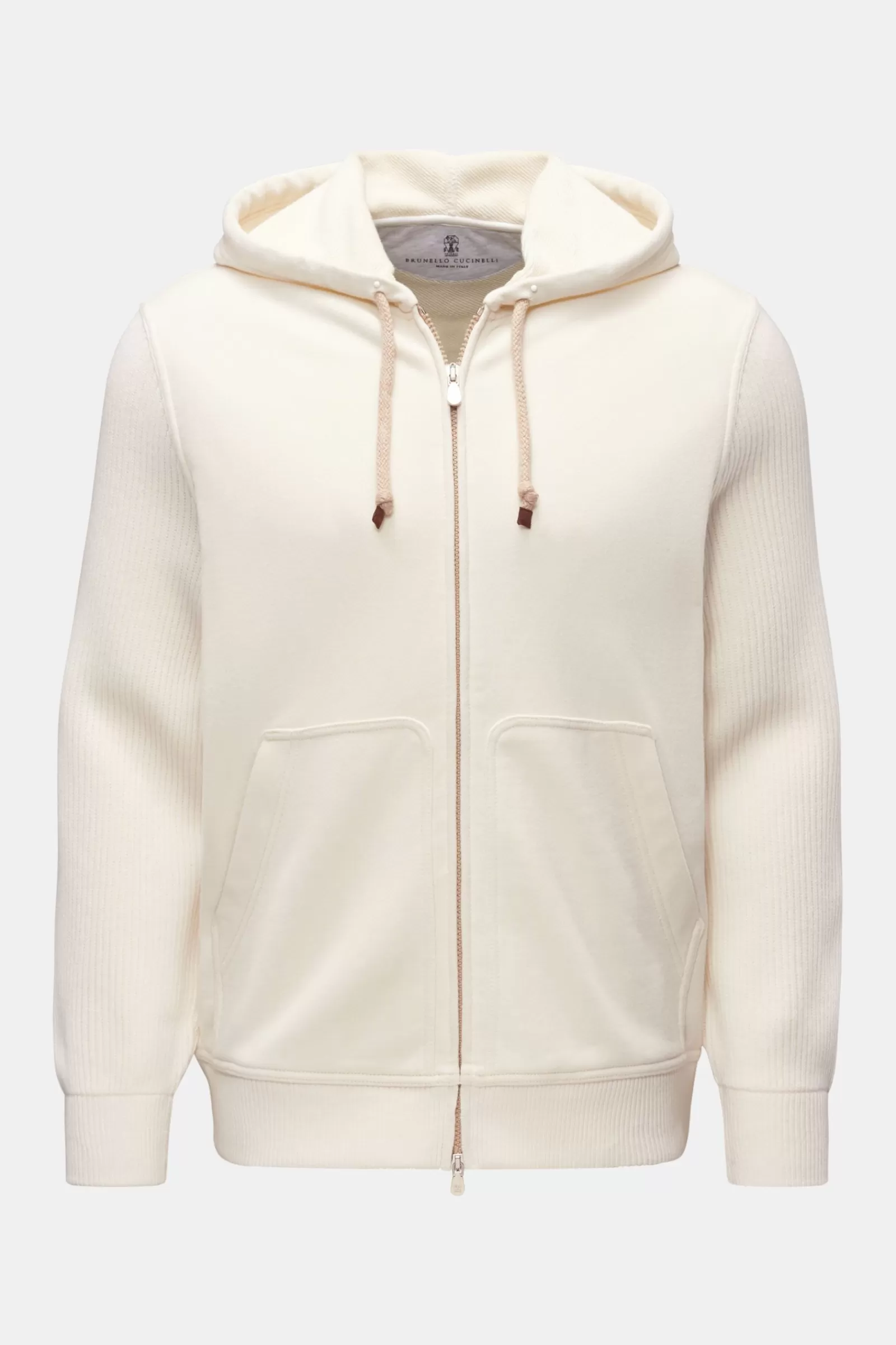 Sweat Jacket Cream^Brunello Cucinelli Outlet