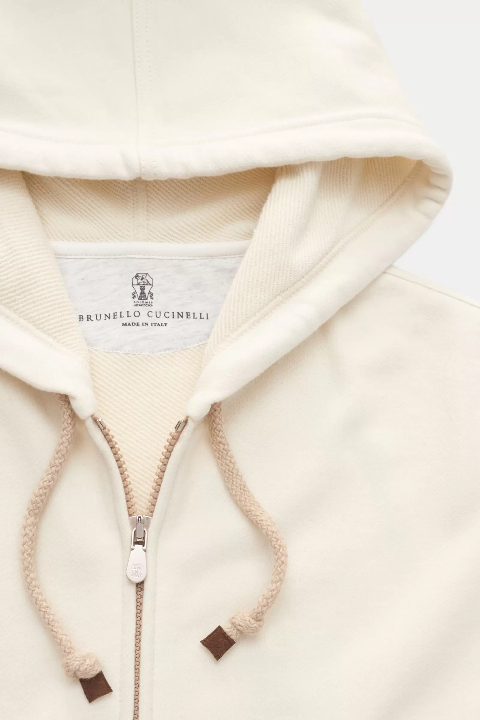 Sweat Jacket Cream^Brunello Cucinelli Outlet