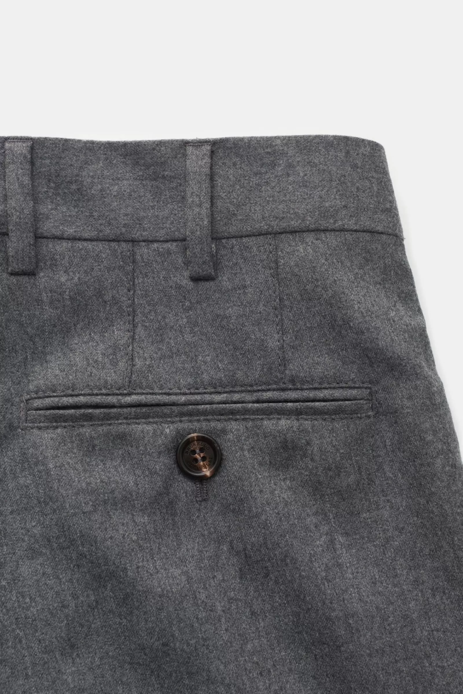 Wollhose 'Italian Fit' Dunkelgrau>Brunello Cucinelli Cheap