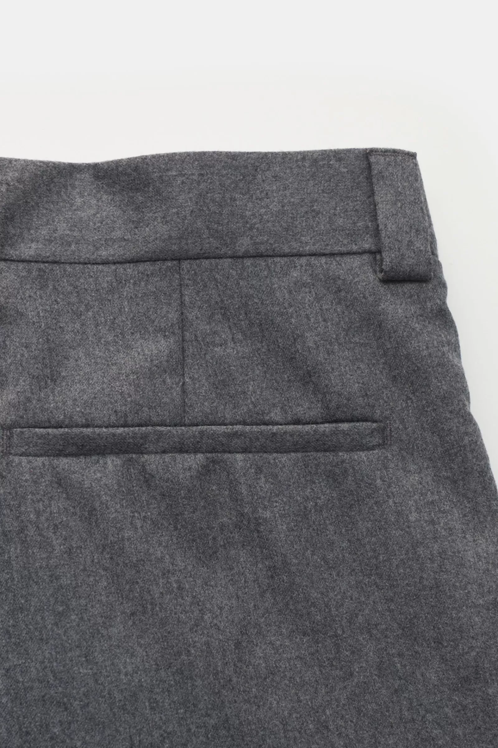 Wollhose 'Leisure Fit' Dunkelgrau>Brunello Cucinelli Best Sale