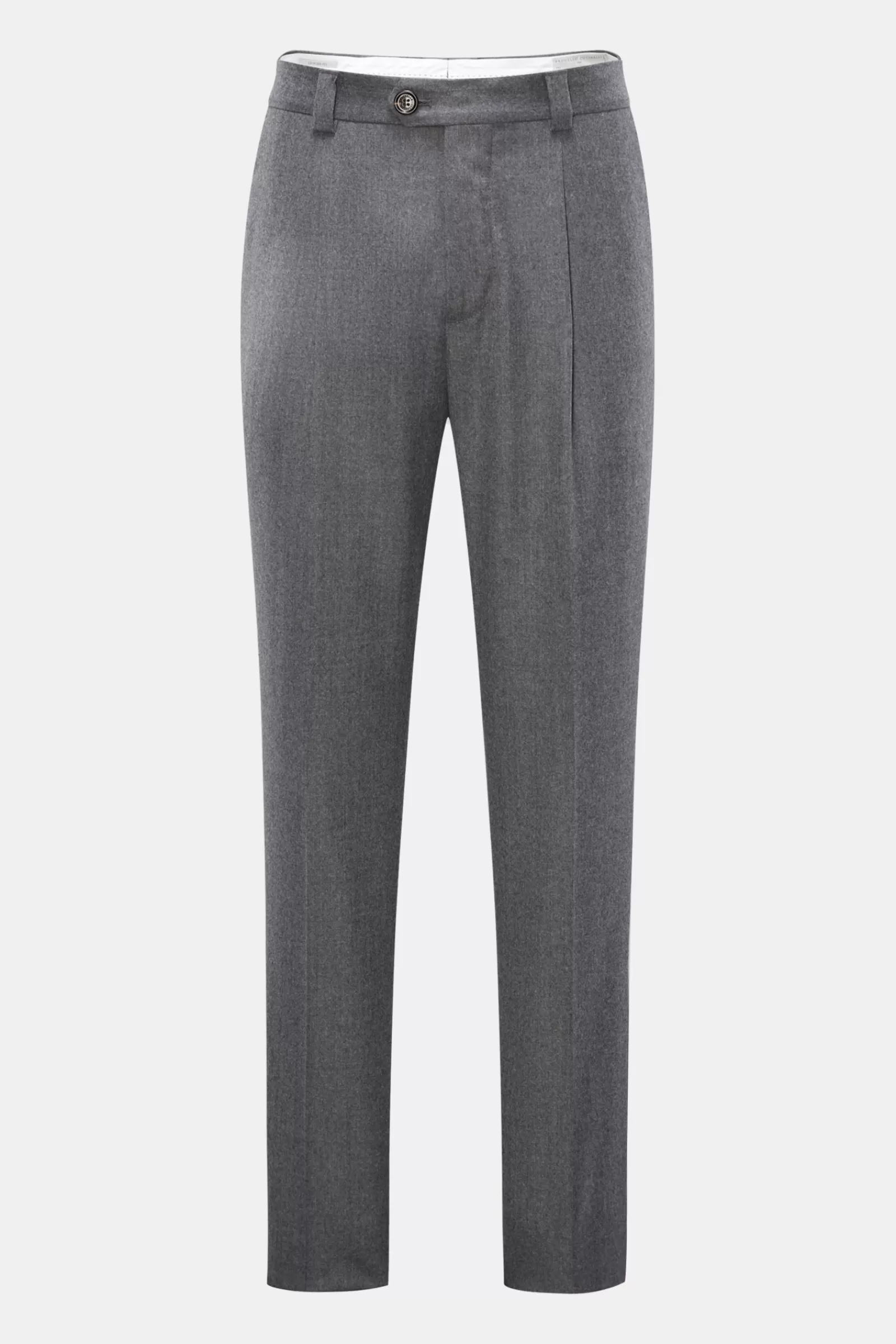 Wollhose 'Leisure Fit' Dunkelgrau>Brunello Cucinelli Best Sale