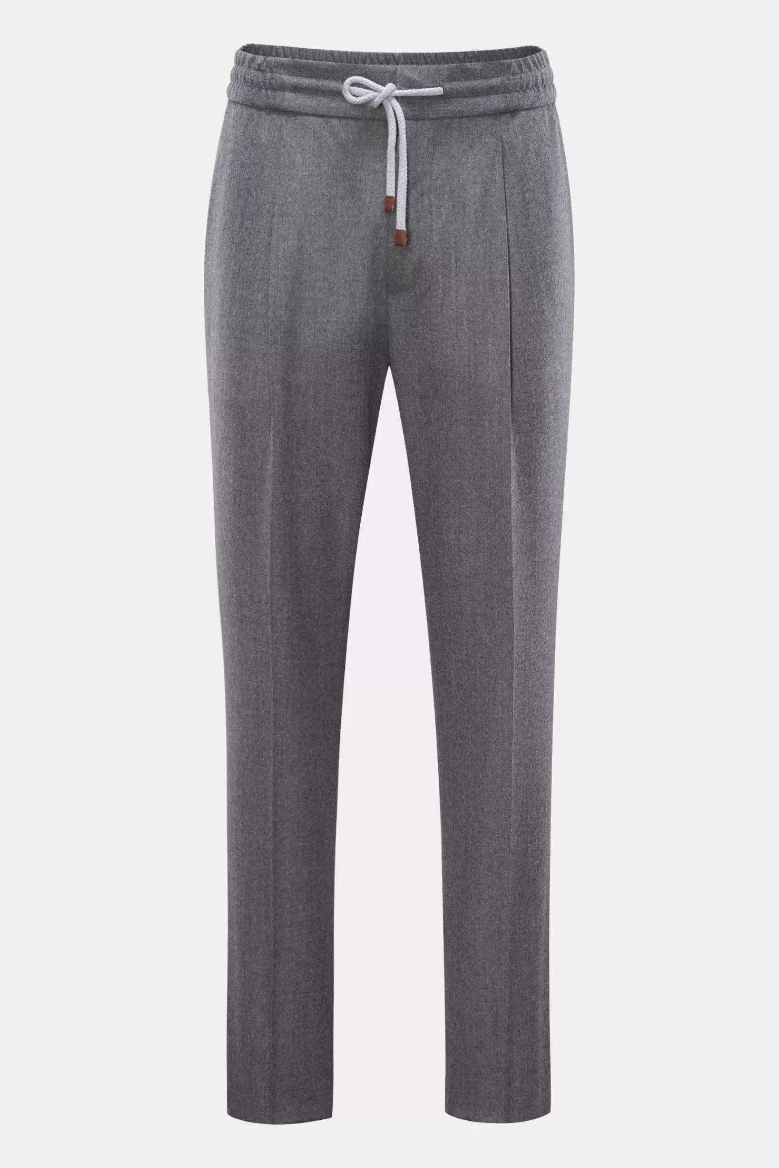 Woll-Joggpants 'Leisure Fit' Dunkelgrau>Brunello Cucinelli Best