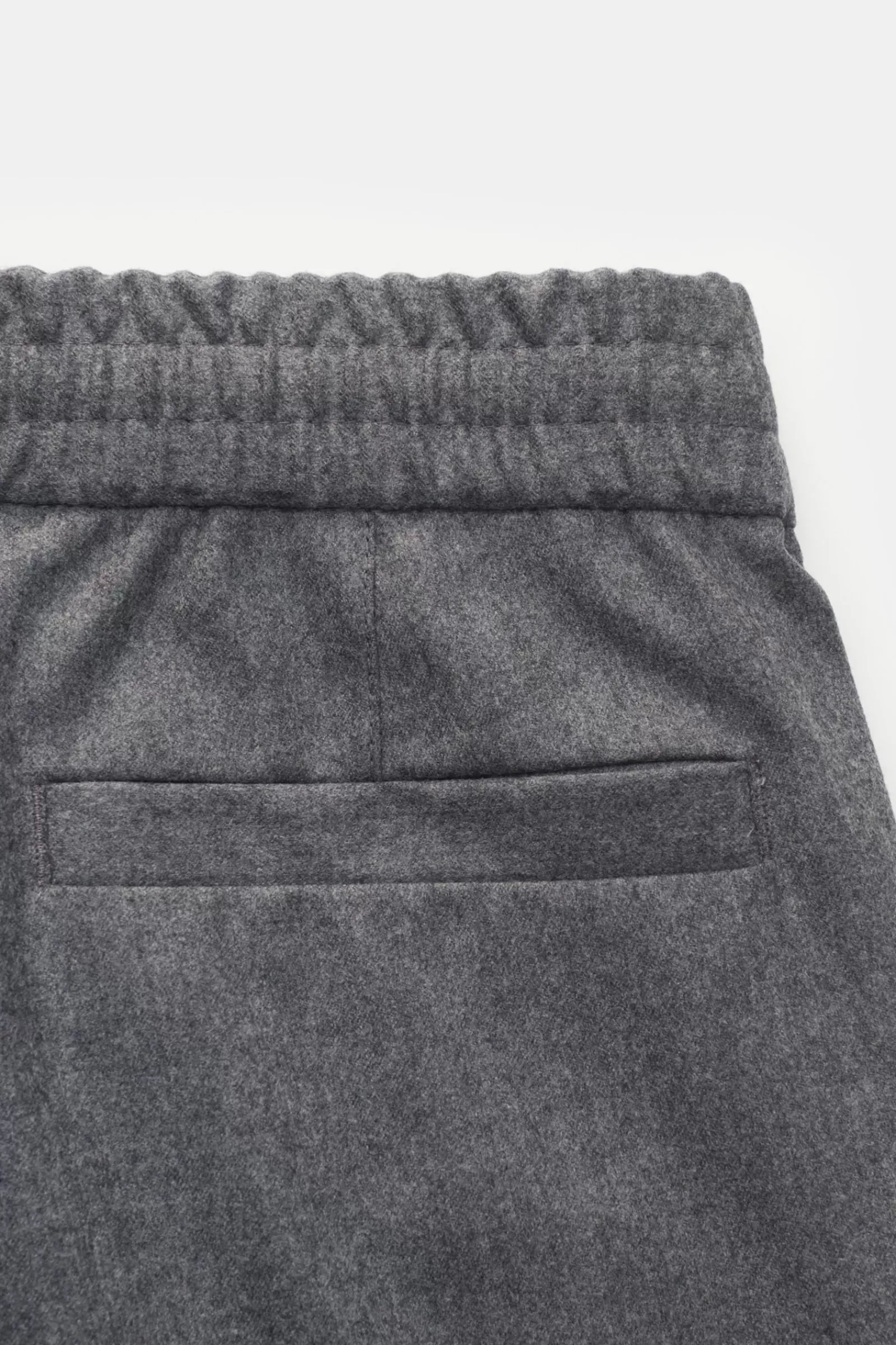 Woll-Joggpants 'Leisure Fit' Dunkelgrau>Brunello Cucinelli Best