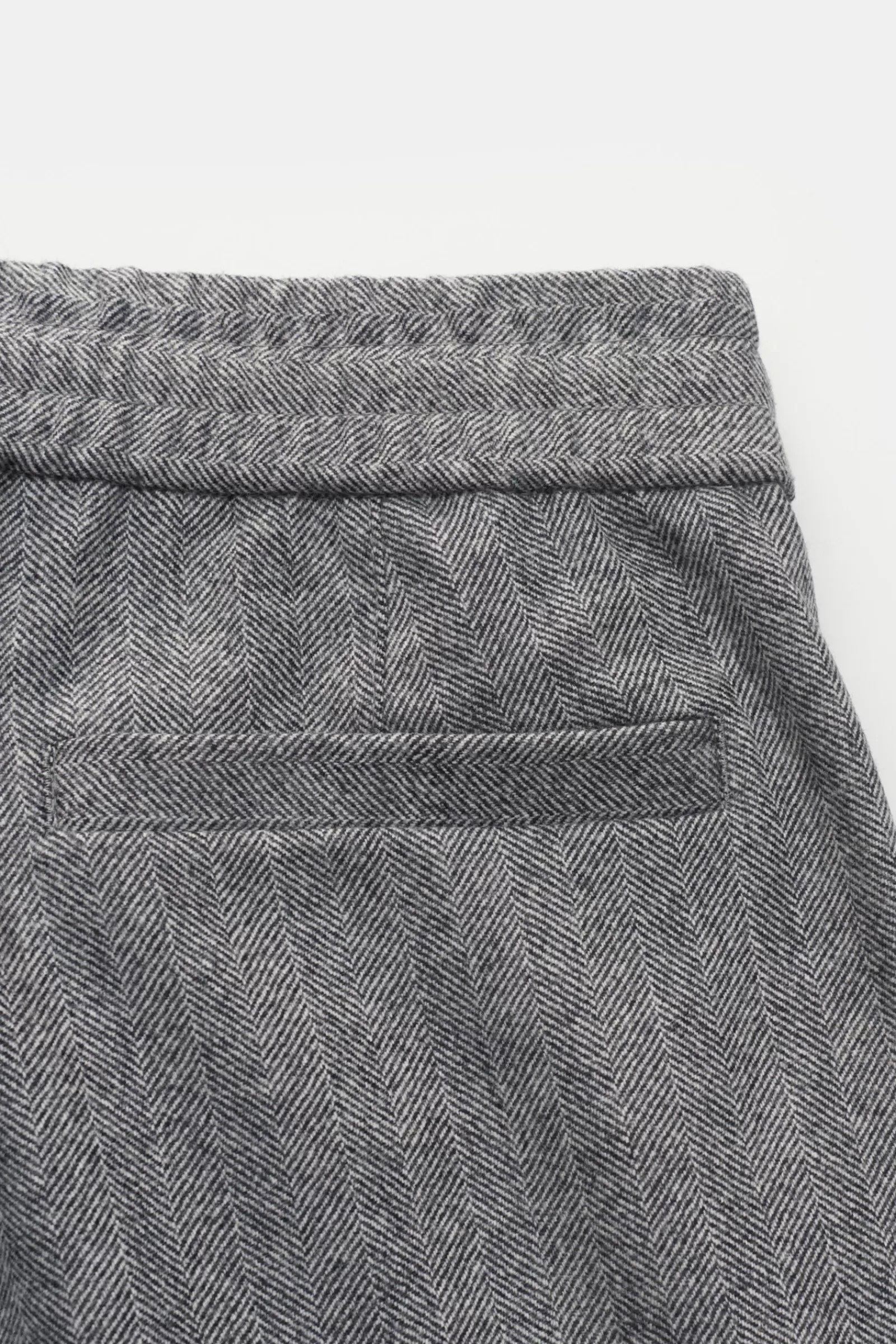 Woll-Joggpants 'Leisure Fit' Dunkelgrau Gemustert>Brunello Cucinelli Outlet