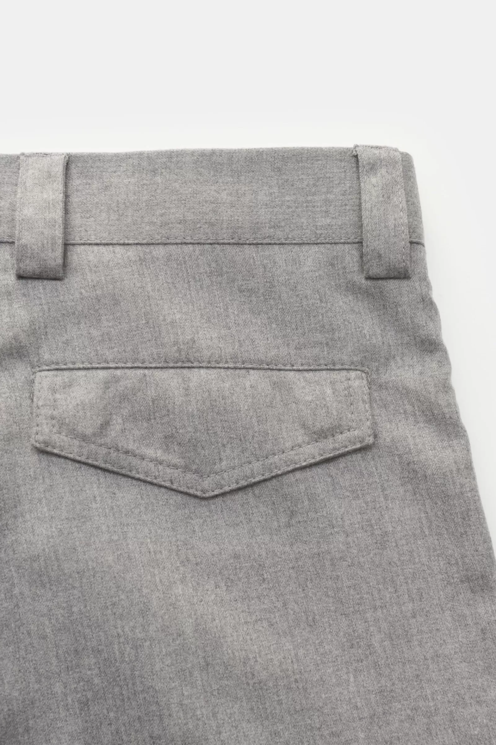 Wool Cargo Trousers 'Leisure Fit' Grey>Brunello Cucinelli Online