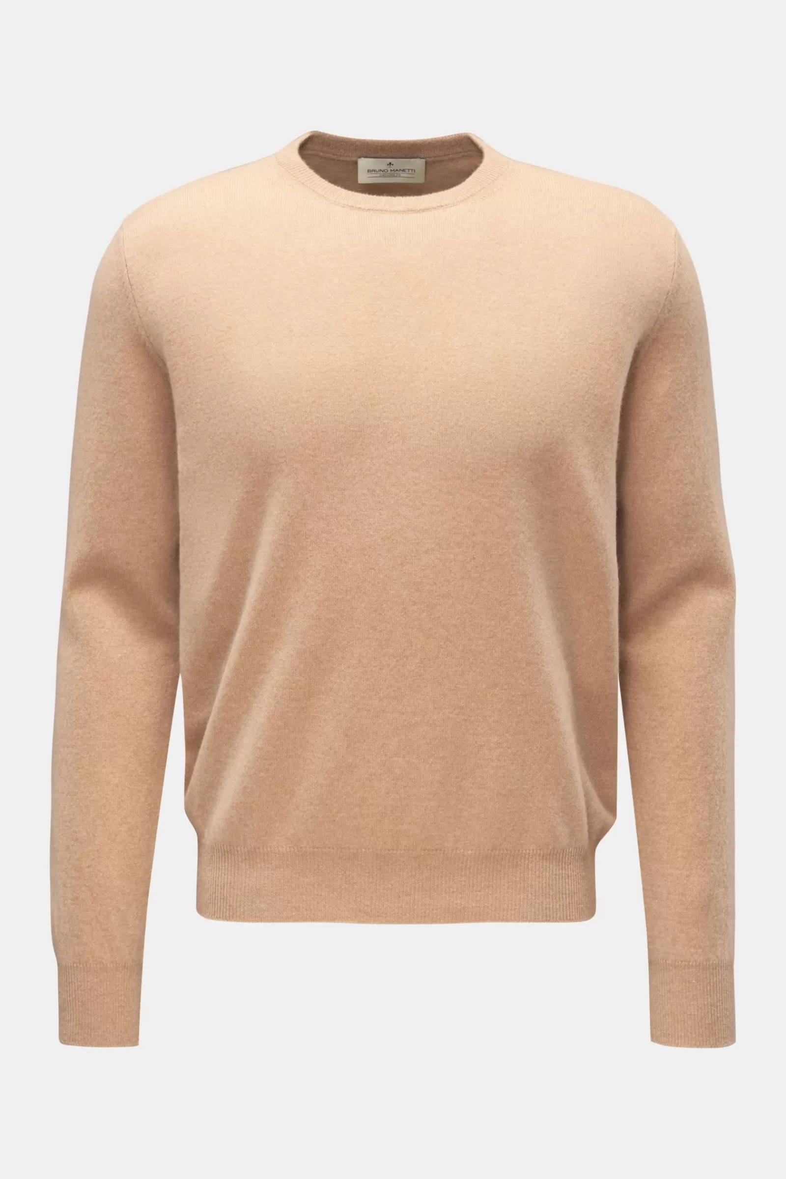 Cashmere Crew Neck Jumper Beige^Bruno Manetti Store