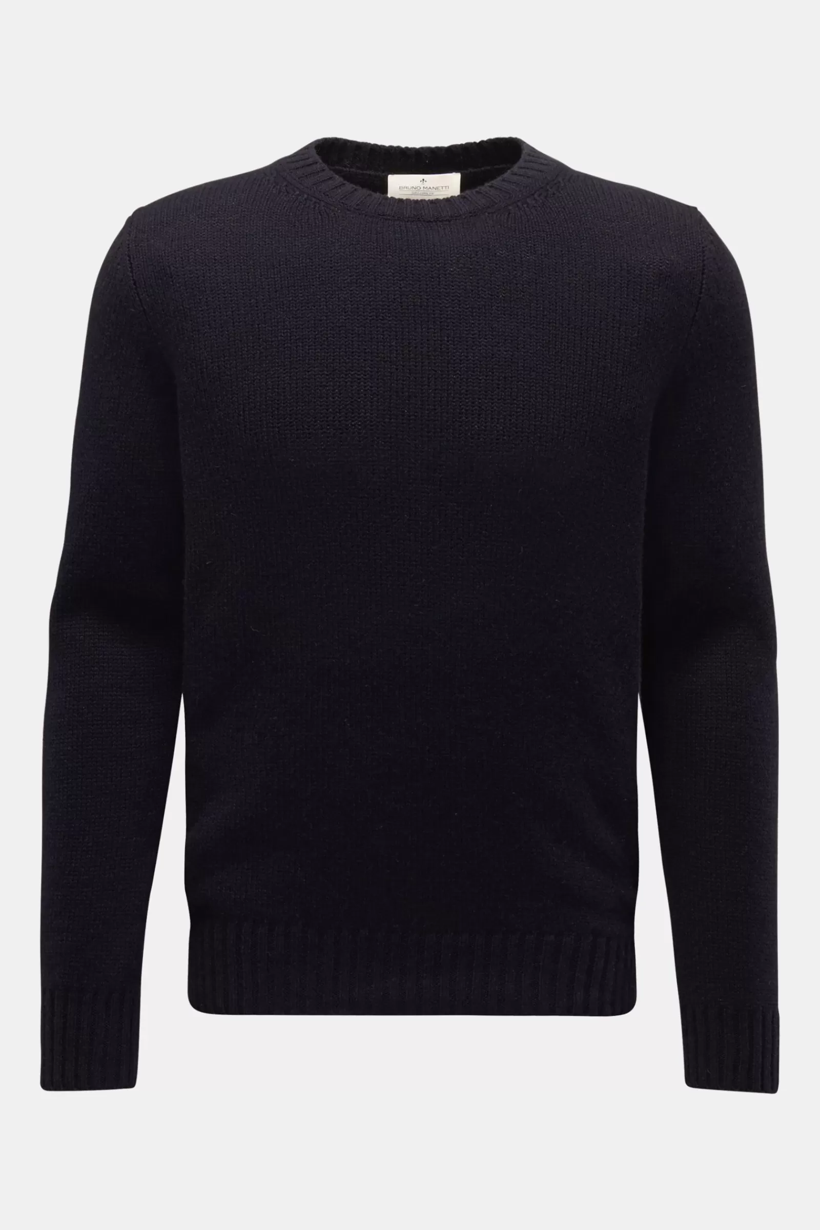 Cashmere Crew Neck Jumper Navy^Bruno Manetti Outlet