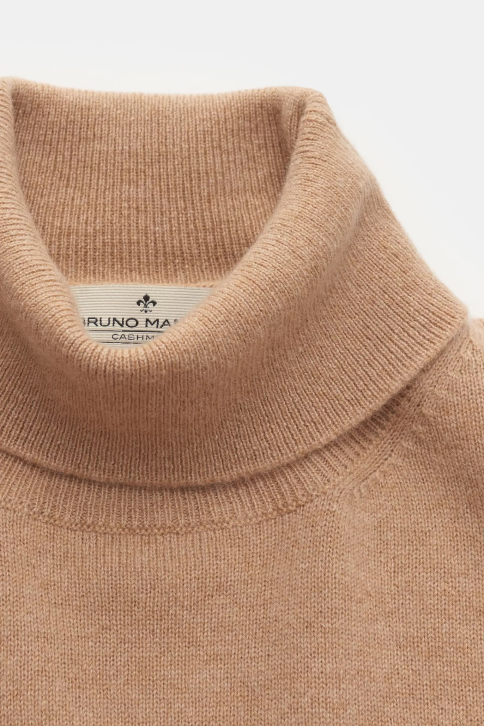 Cashmere Turtleneck Jumper Beige^Bruno Manetti Sale