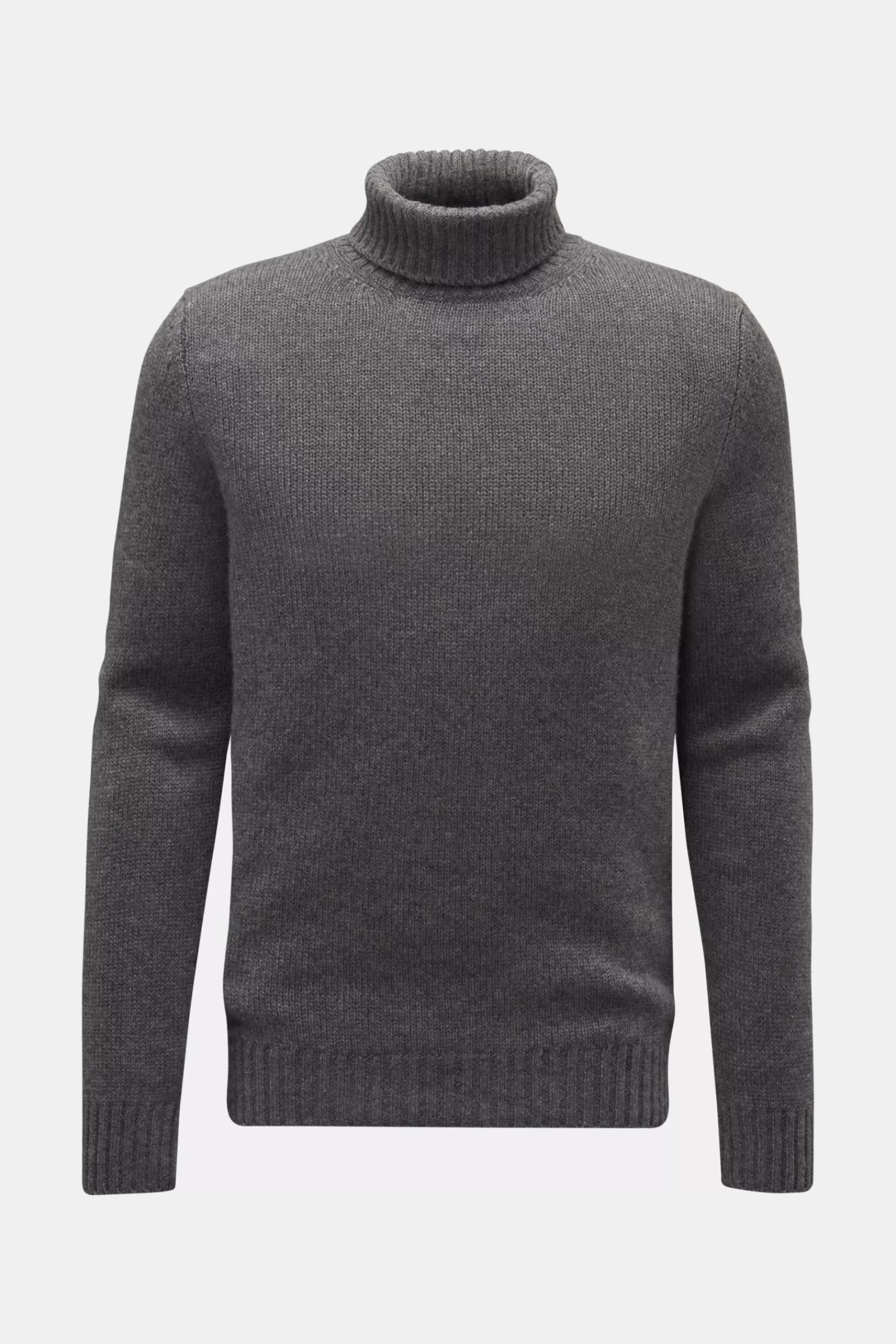 Cashmere Turtleneck Jumper Dark Grey^Bruno Manetti Hot