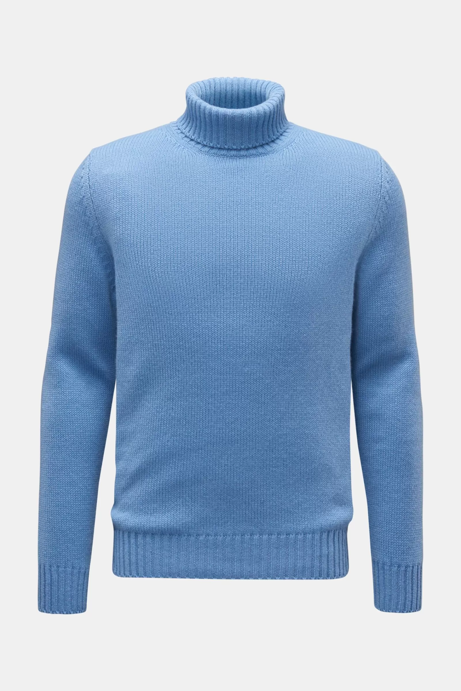 Cashmere Turtleneck Jumper Light Blue^Bruno Manetti Best