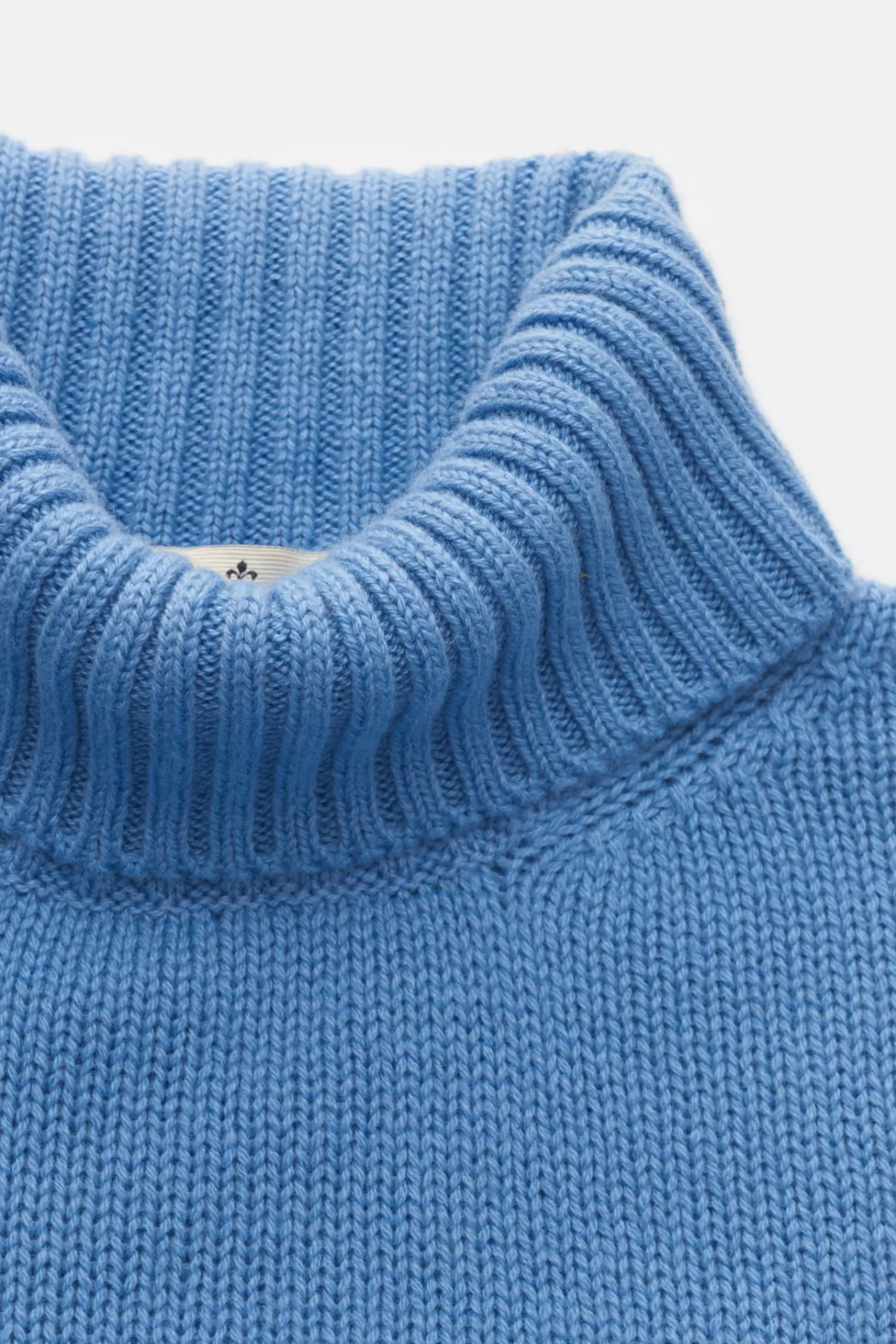 Cashmere Turtleneck Jumper Light Blue^Bruno Manetti Best