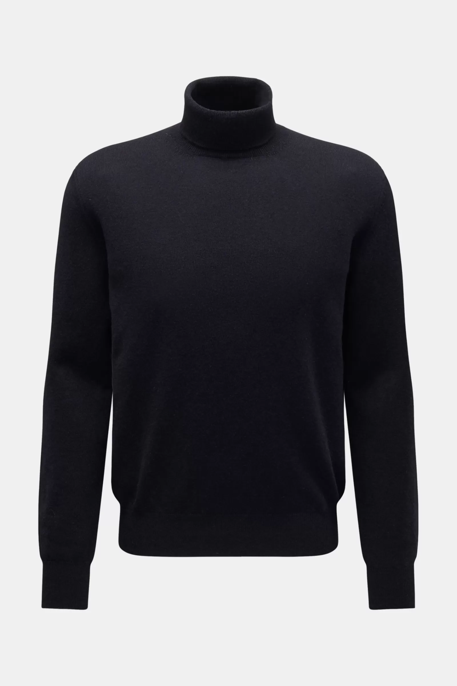 Cashmere Turtleneck Jumper, Navy^Bruno Manetti Cheap