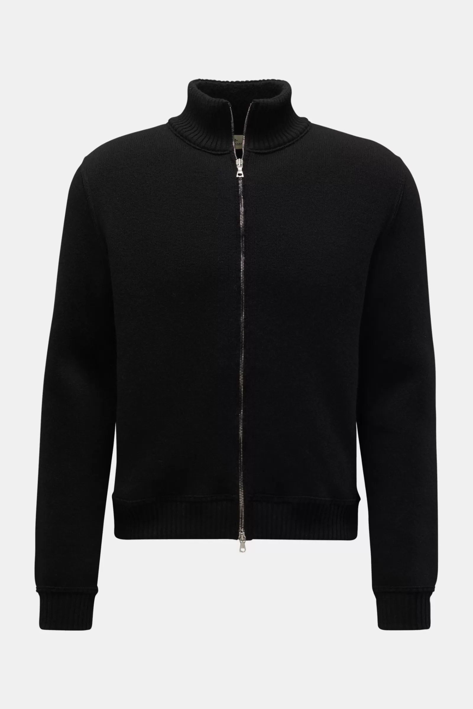 Knit Blouson Black^Bruno Manetti Fashion