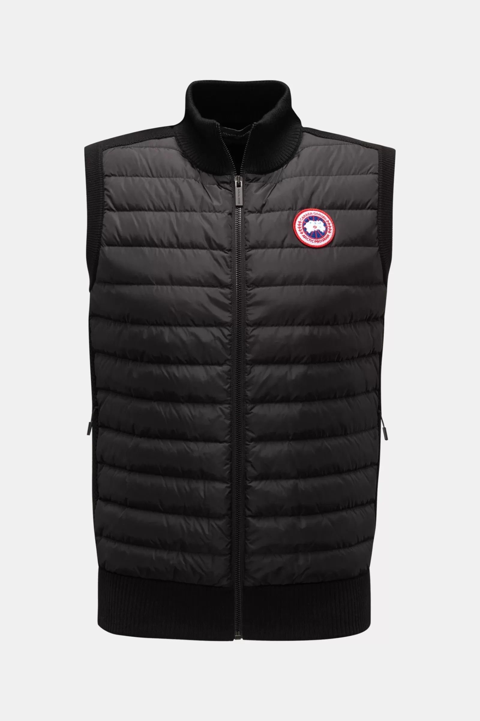 Down Gilet 'Hybridge Knit' Black>Canada Goose Best Sale