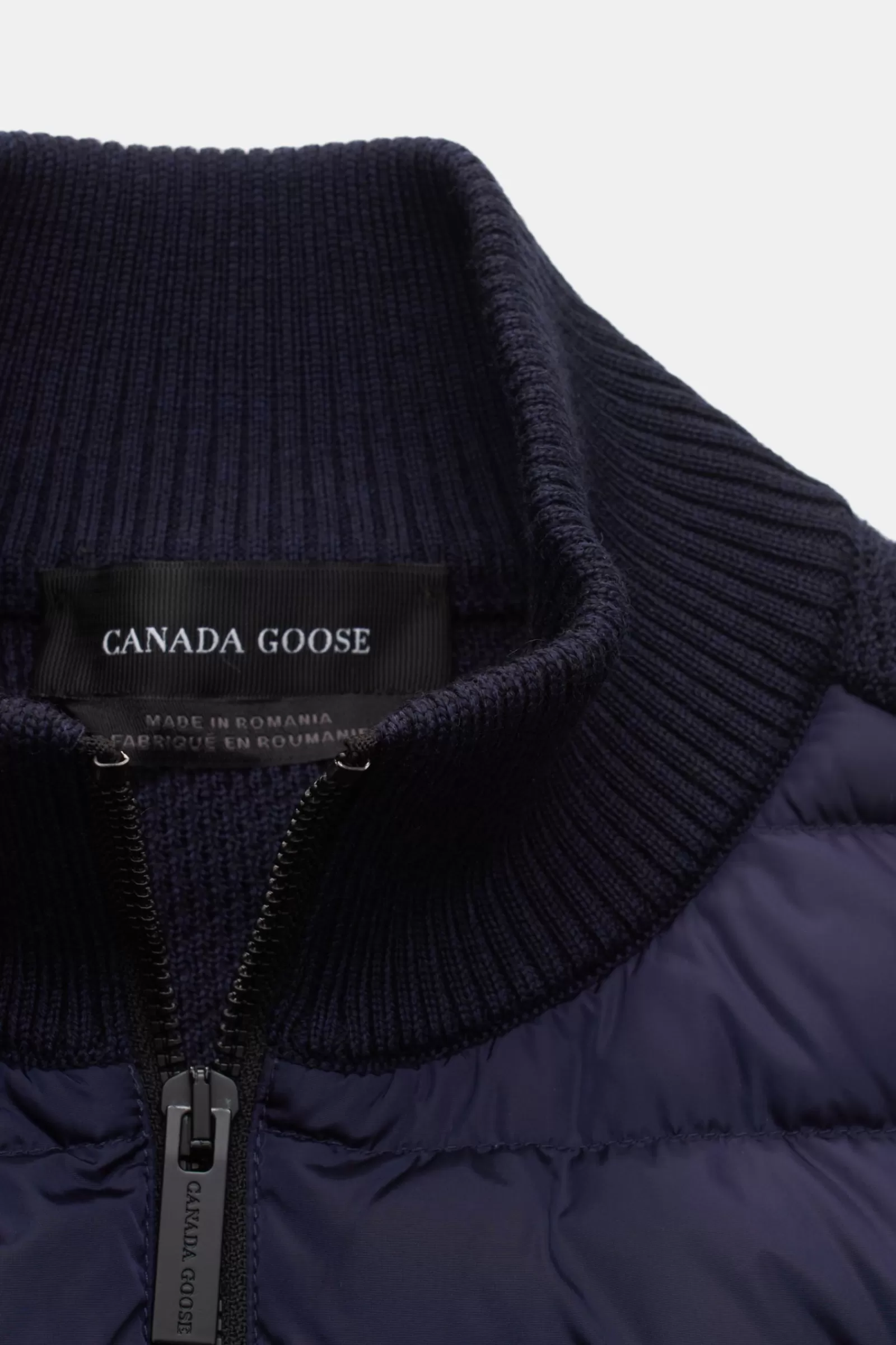 Down Gilet 'Hybridge Knit' Navy>Canada Goose New