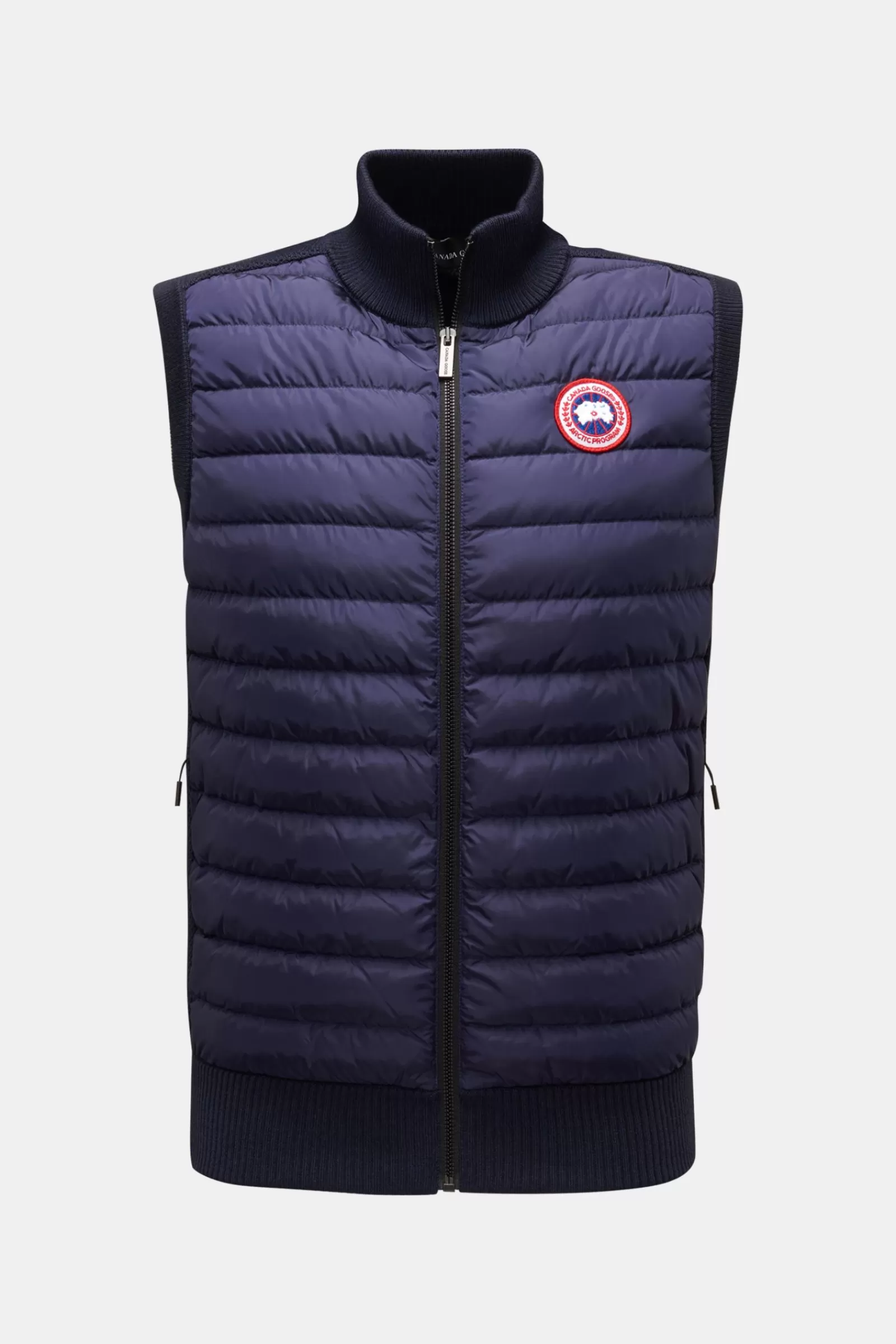 Down Gilet 'Hybridge Knit' Navy>Canada Goose New