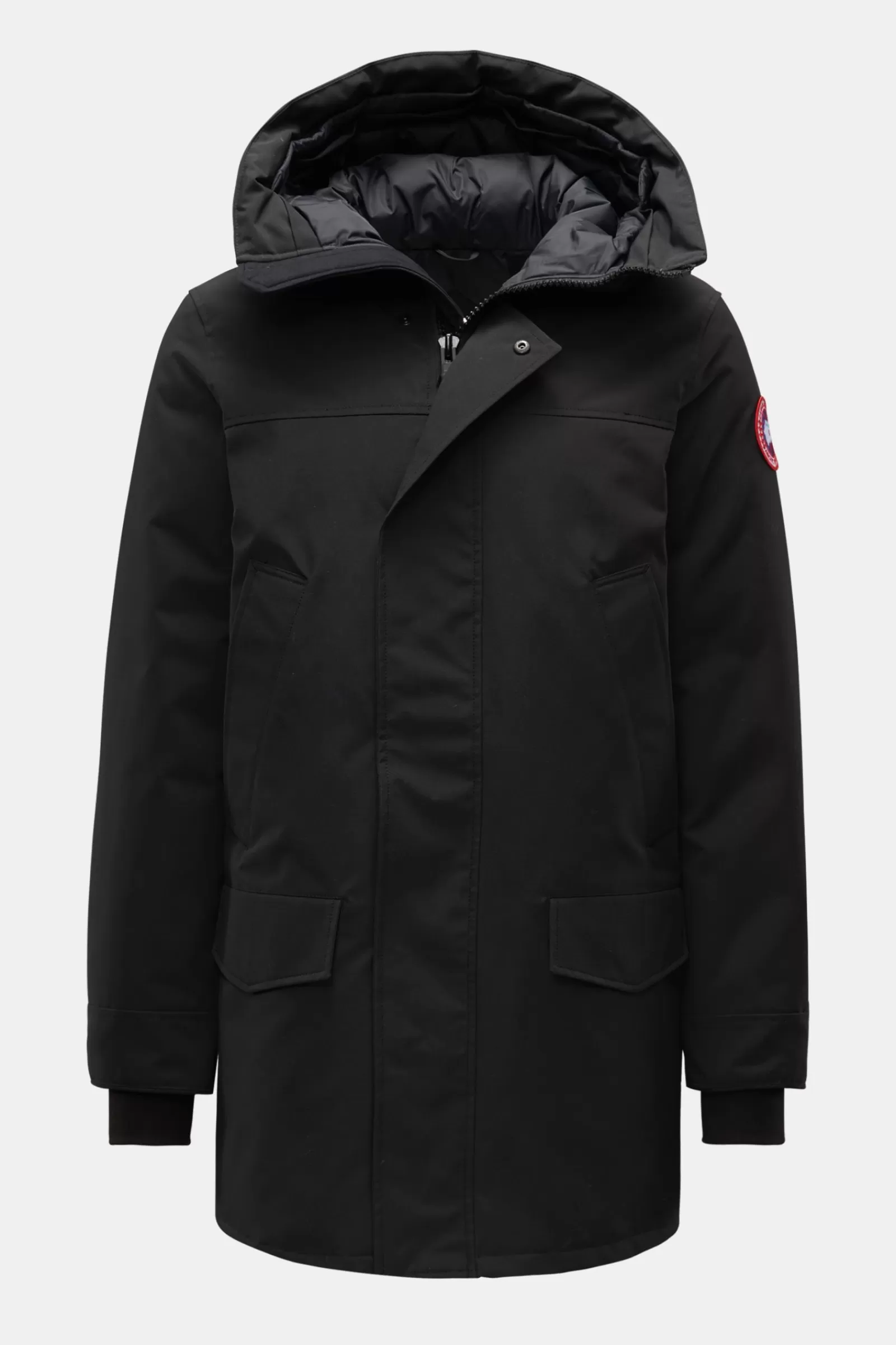 Down Parka 'Langford' Black>Canada Goose Clearance