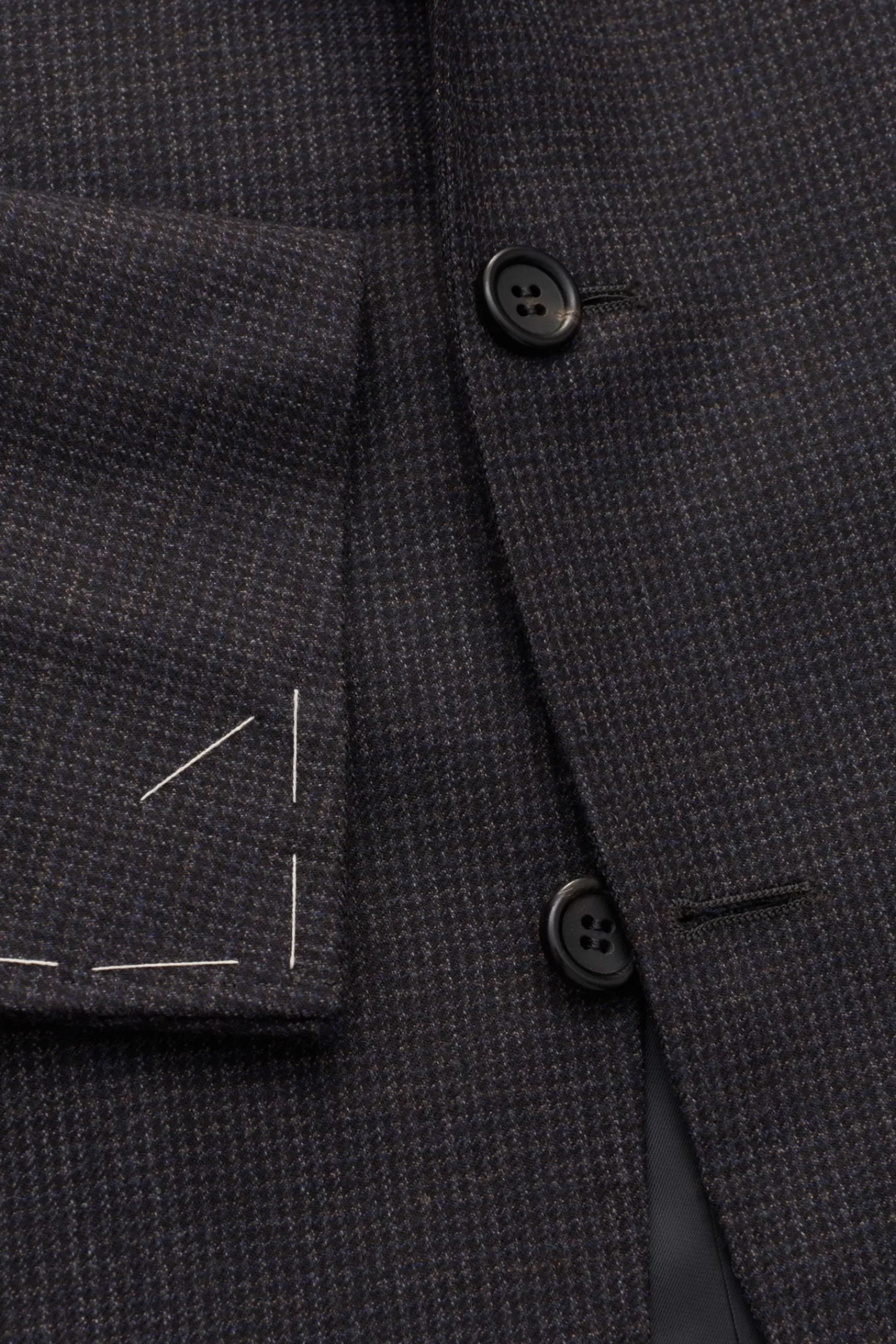 Suit 'Kei' Anthracite Checked>Canali Sale