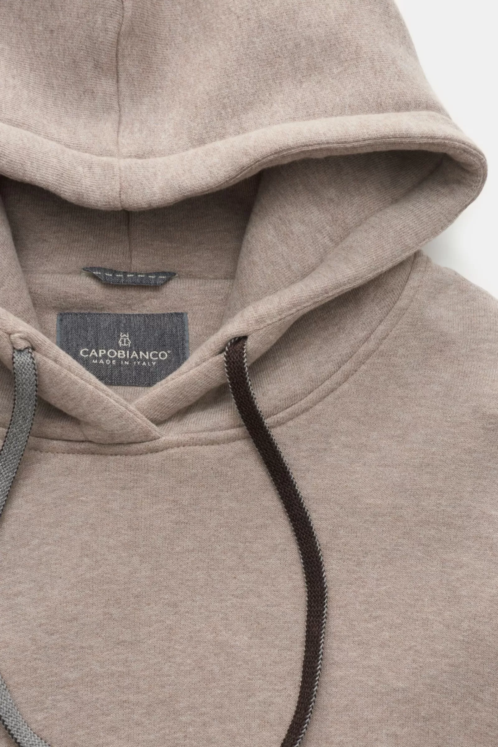 Hooded Jumper Beige>Capobianco Sale