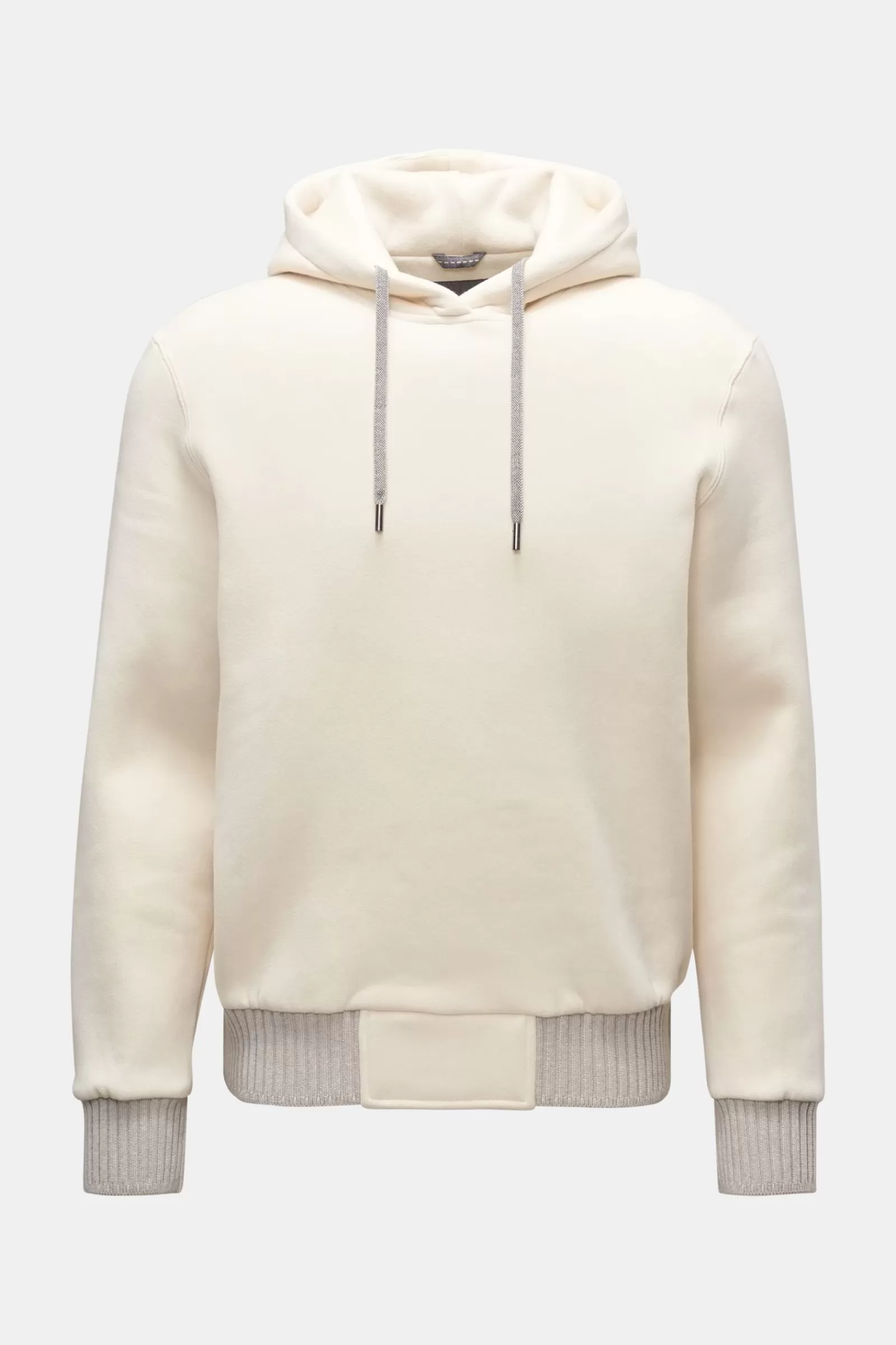 Hooded Jumper Cream>Capobianco Clearance