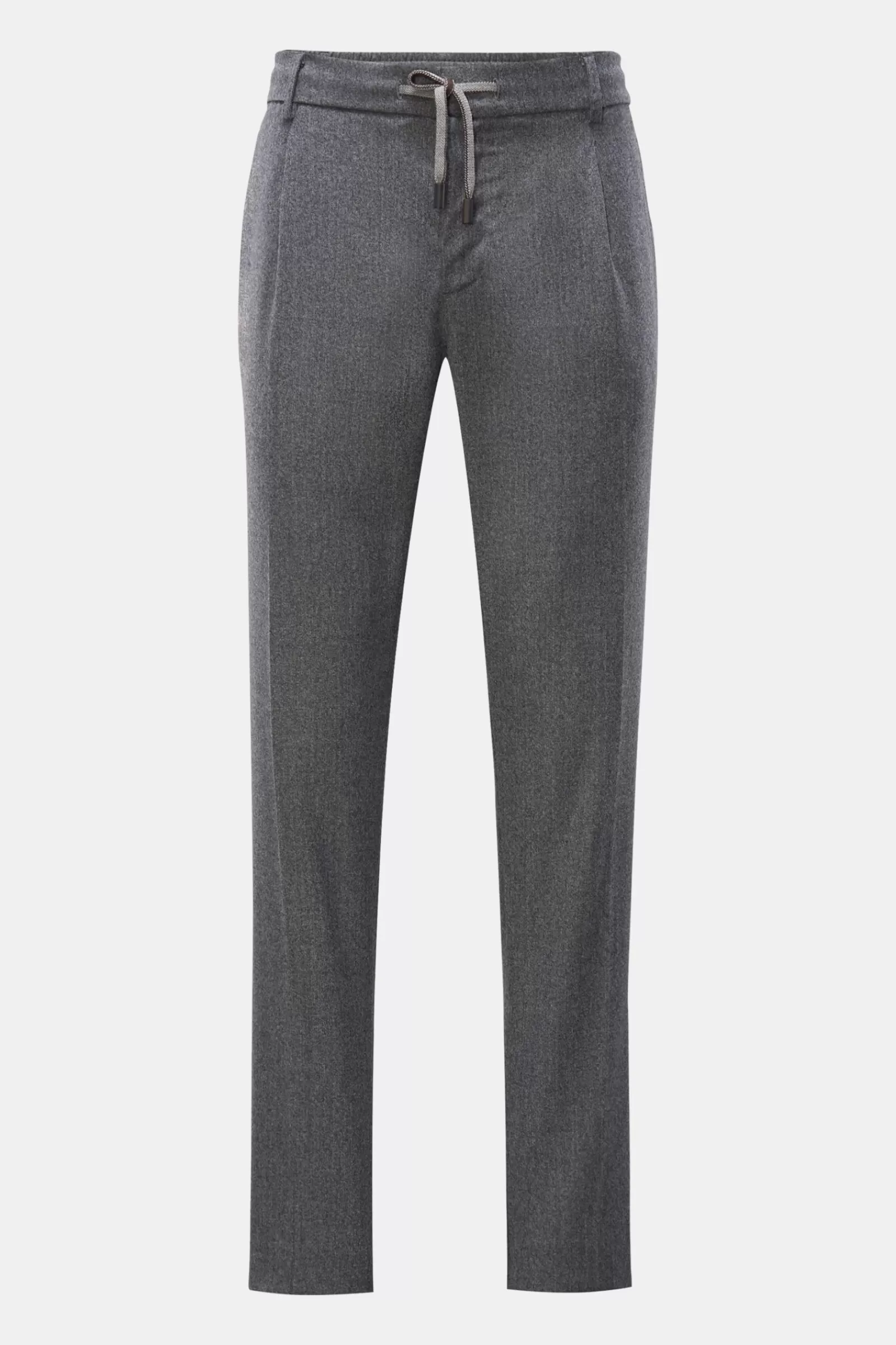 Wool Jogger Pants 'Easy Pants' Grey>Capobianco Best