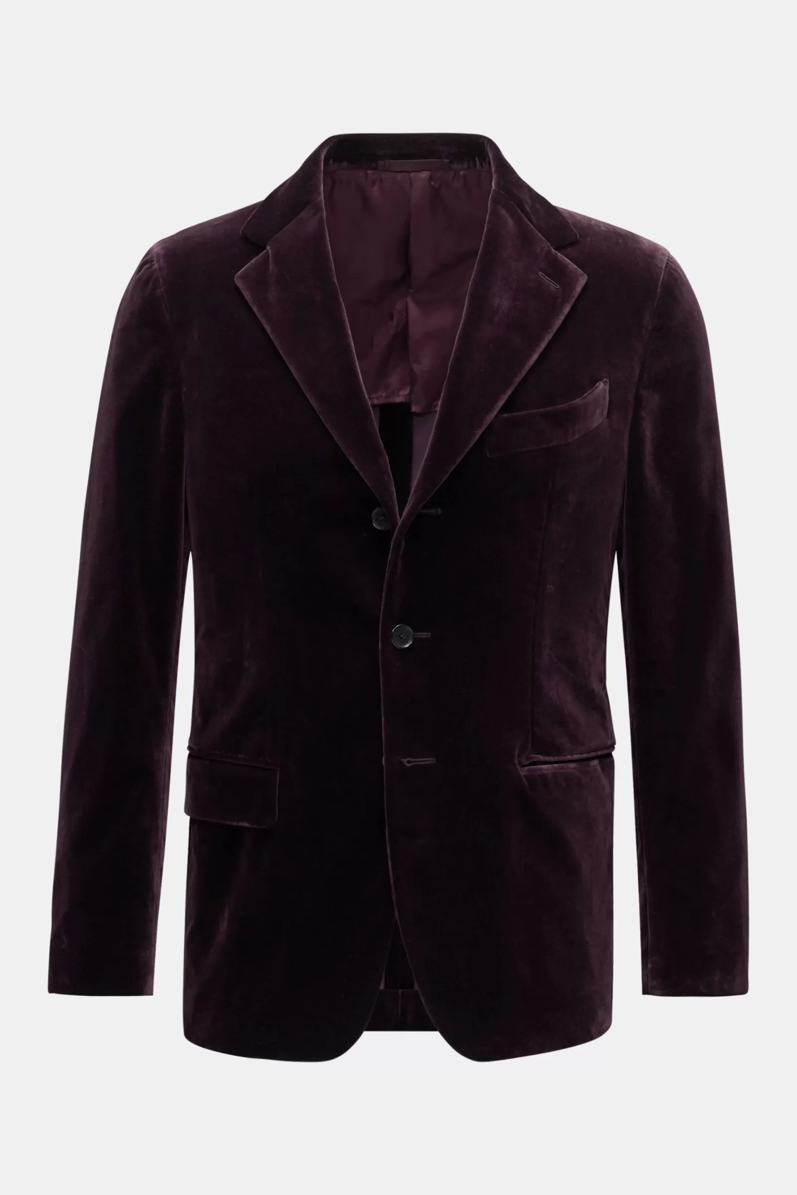 Velvet Jacket 'Aida' Burgundy>CARUSO Clearance