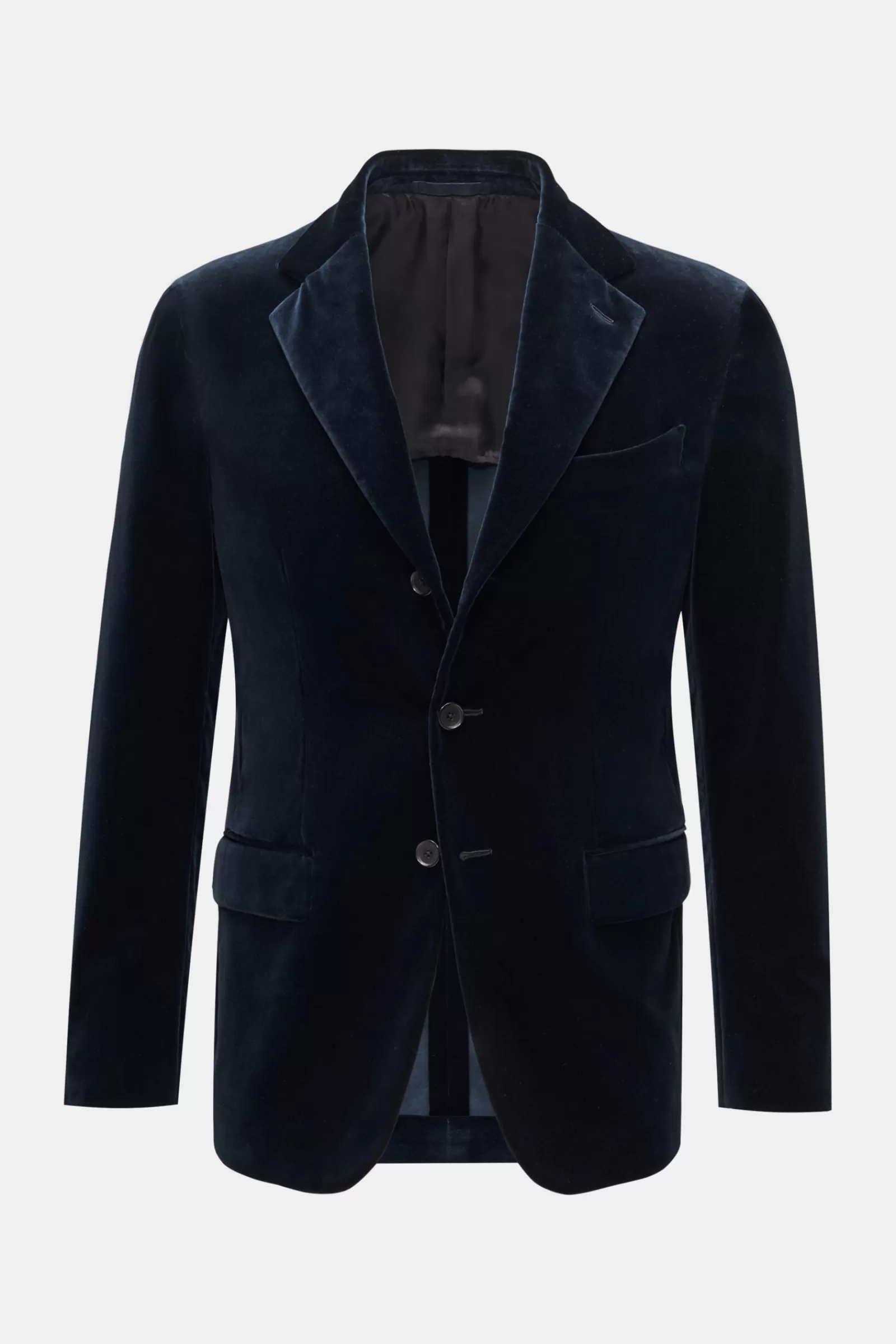 Velvet Jacket 'Aida' Dark Navy>CARUSO Hot